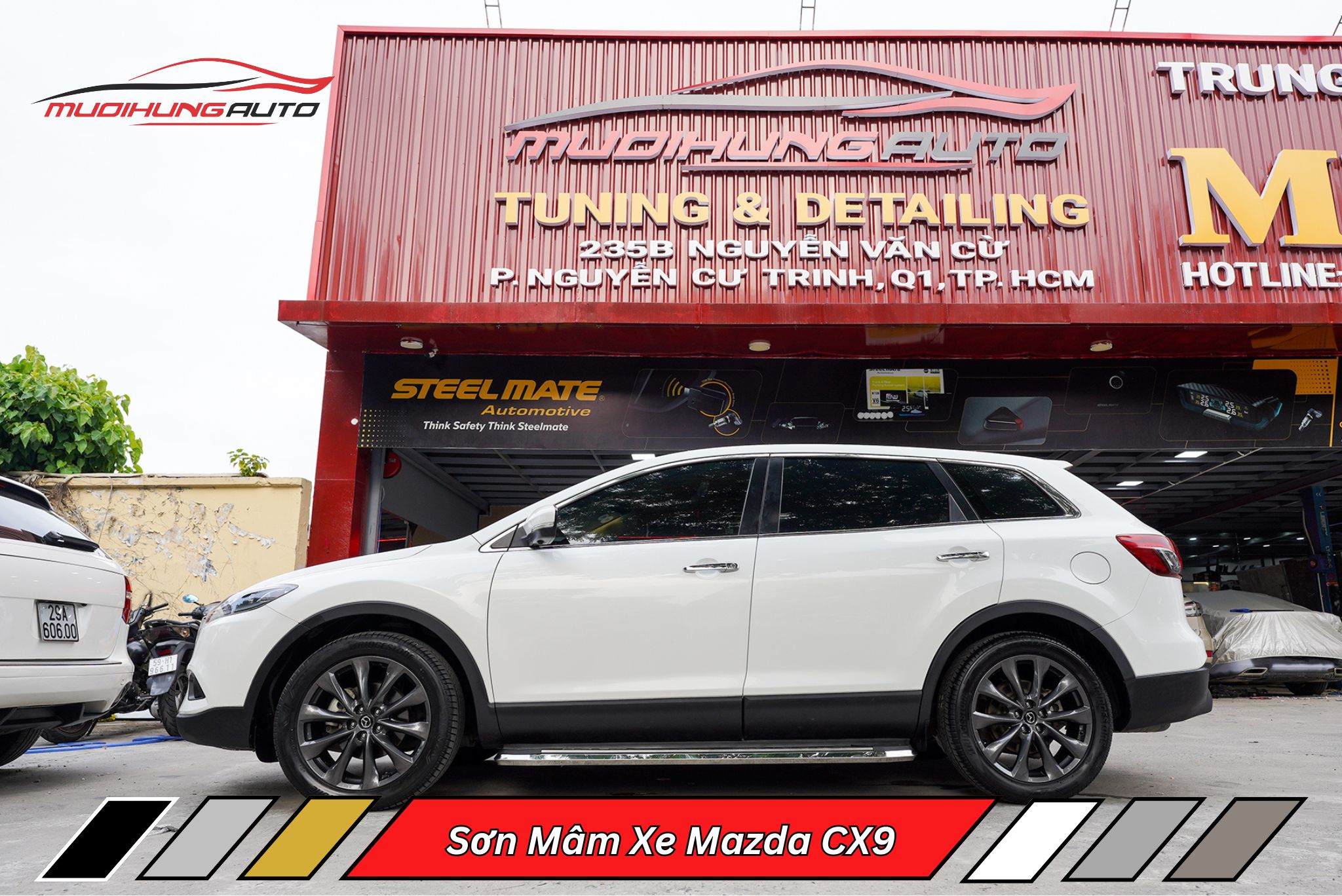 Sơn Mâm Xe Mazda CX9