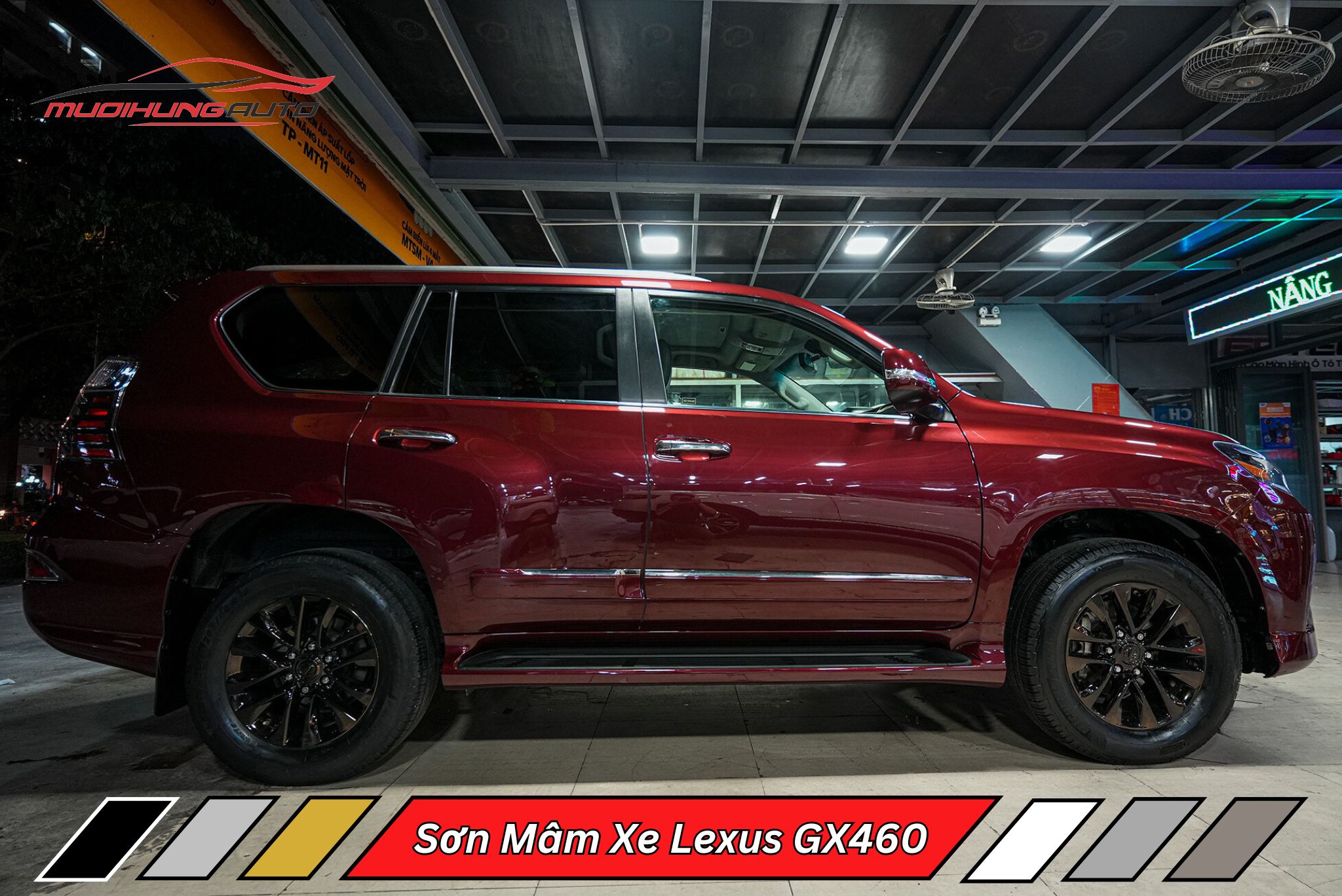 Sơn Mâm Xe Lexus GX460