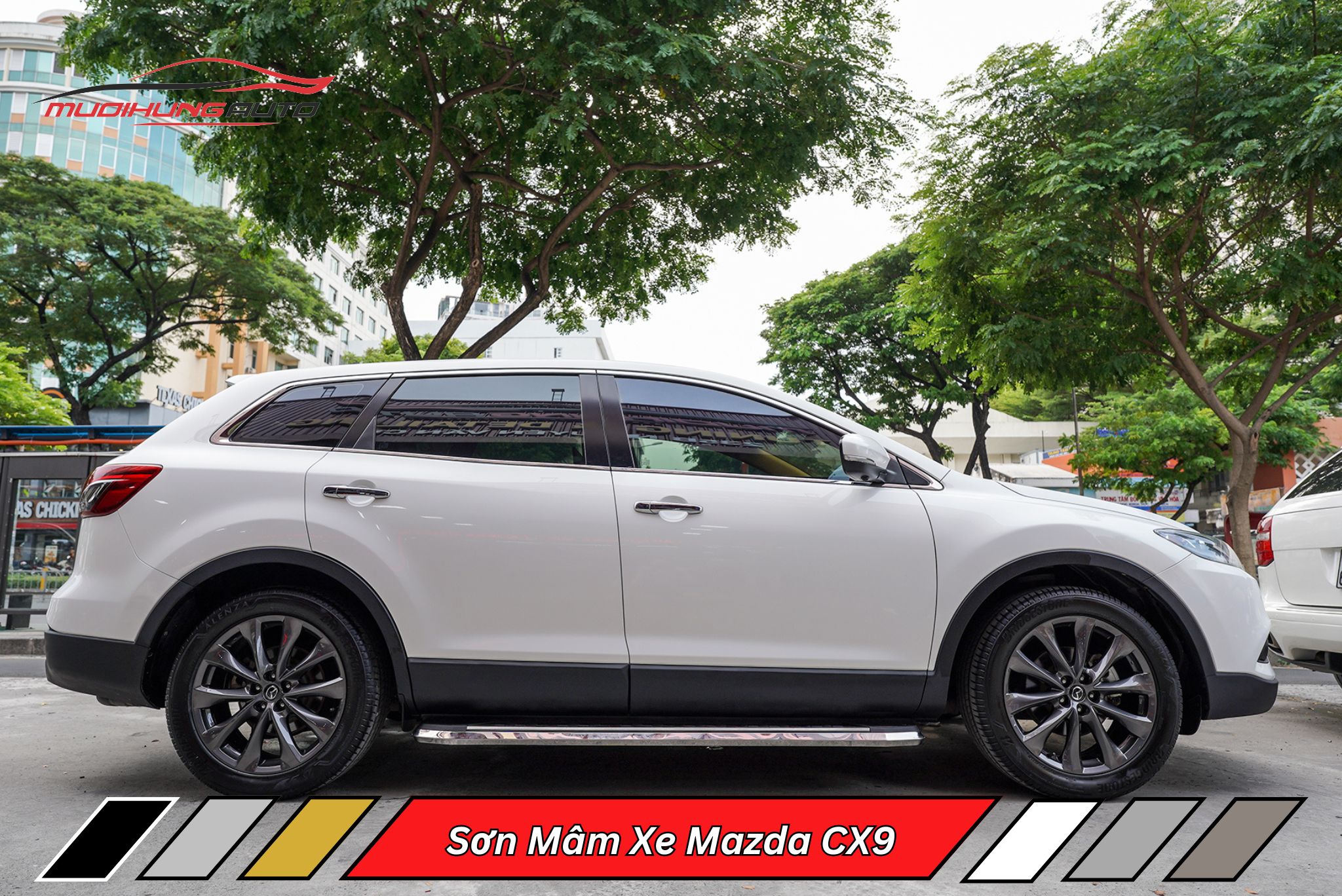 Sơn Mâm Xe Mazda CX9