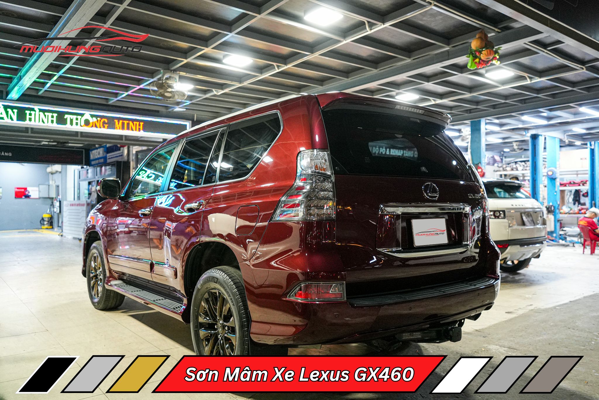 Sơn Mâm Xe Lexus GX460