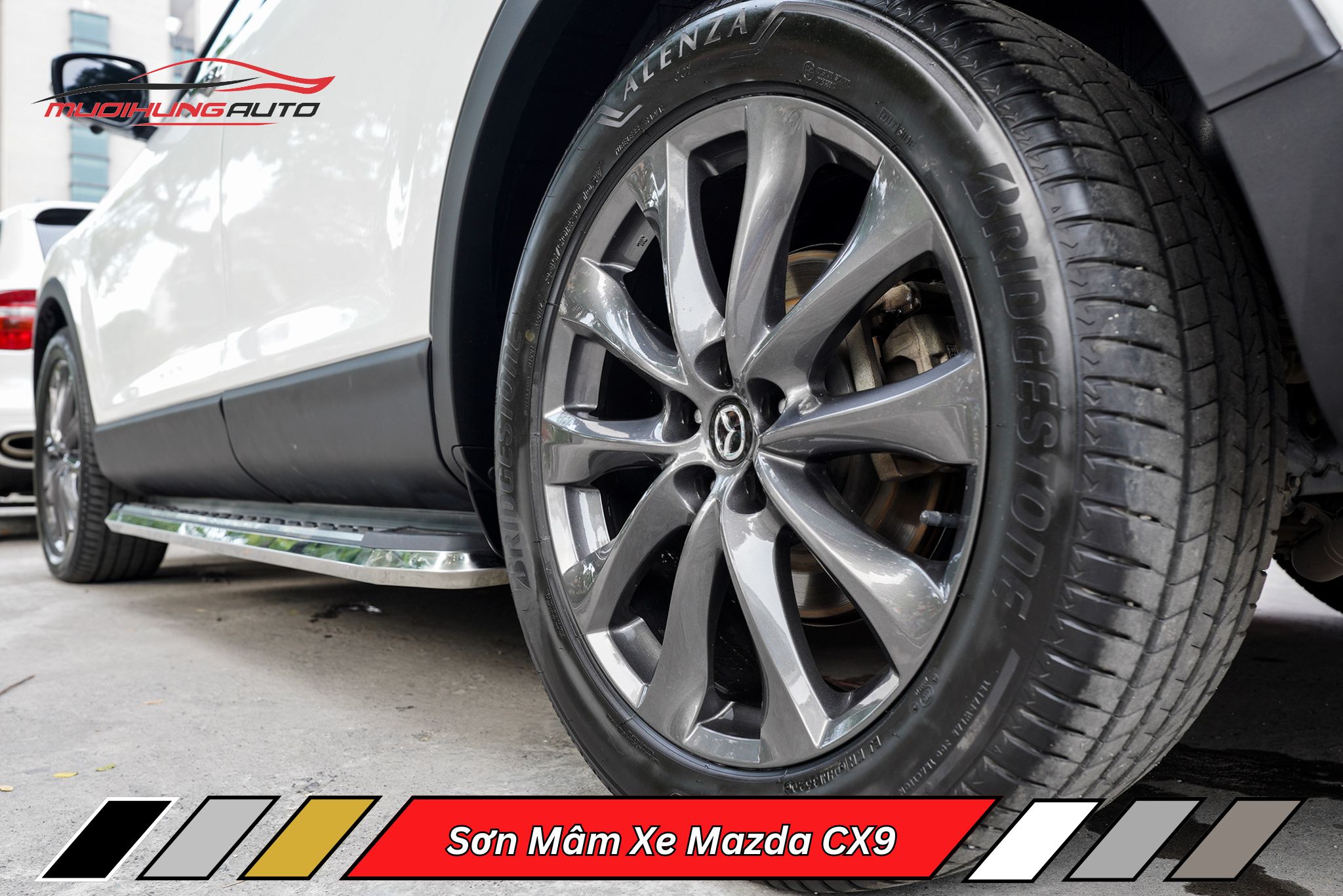 Sơn Mâm Xe Mazda CX9