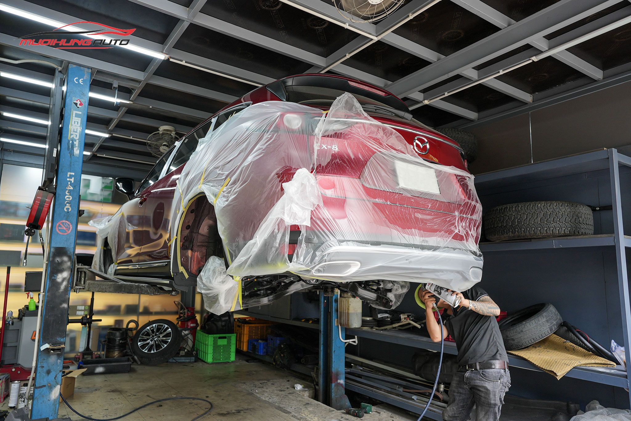 Phủ Gầm Xe Mazda CX-8 2023