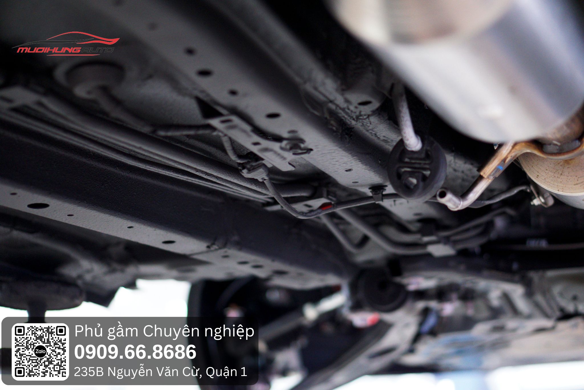 Sơn phủ gầm oto SUV