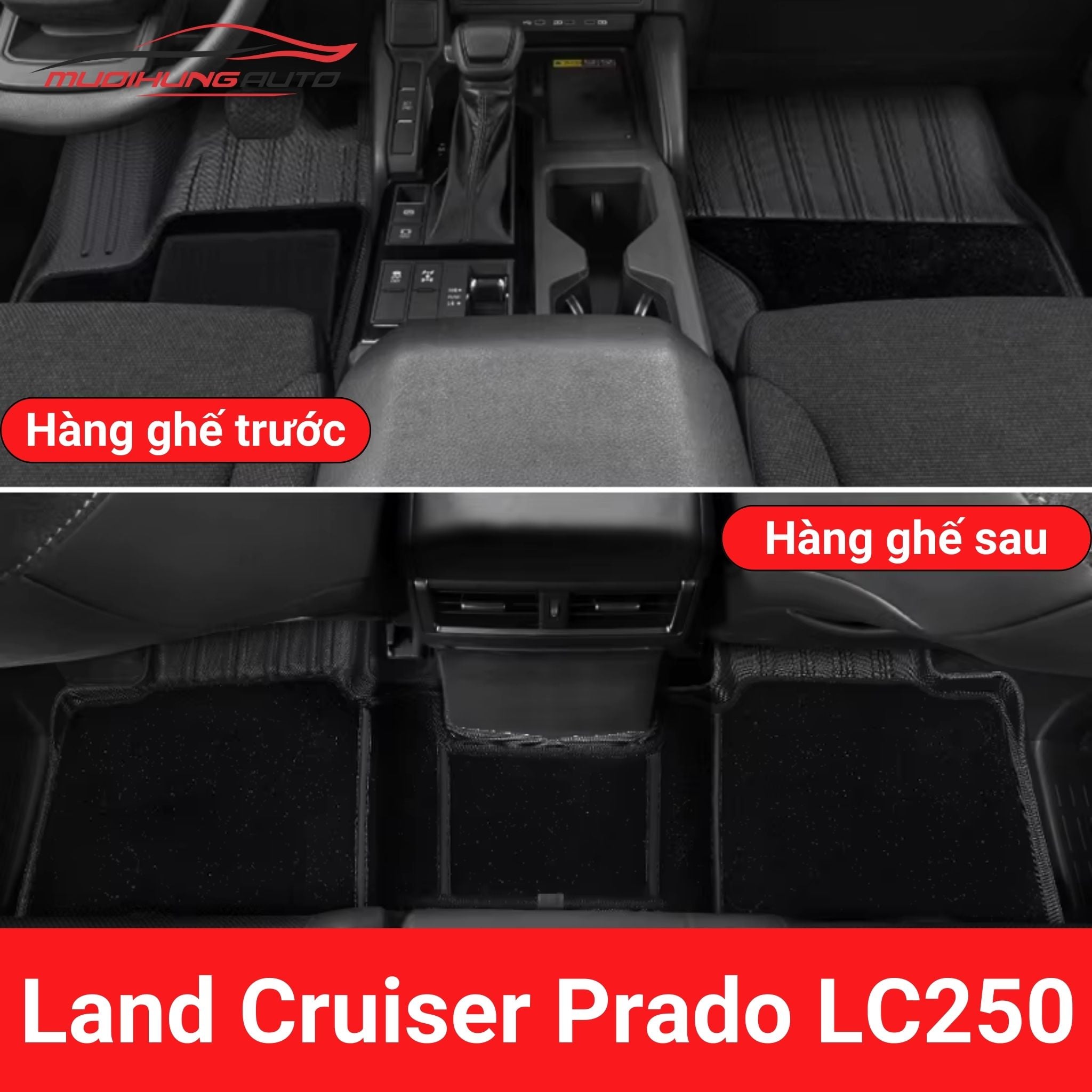Thảm lót chân cho Toyota Land Cruiser Prado LC250 2025