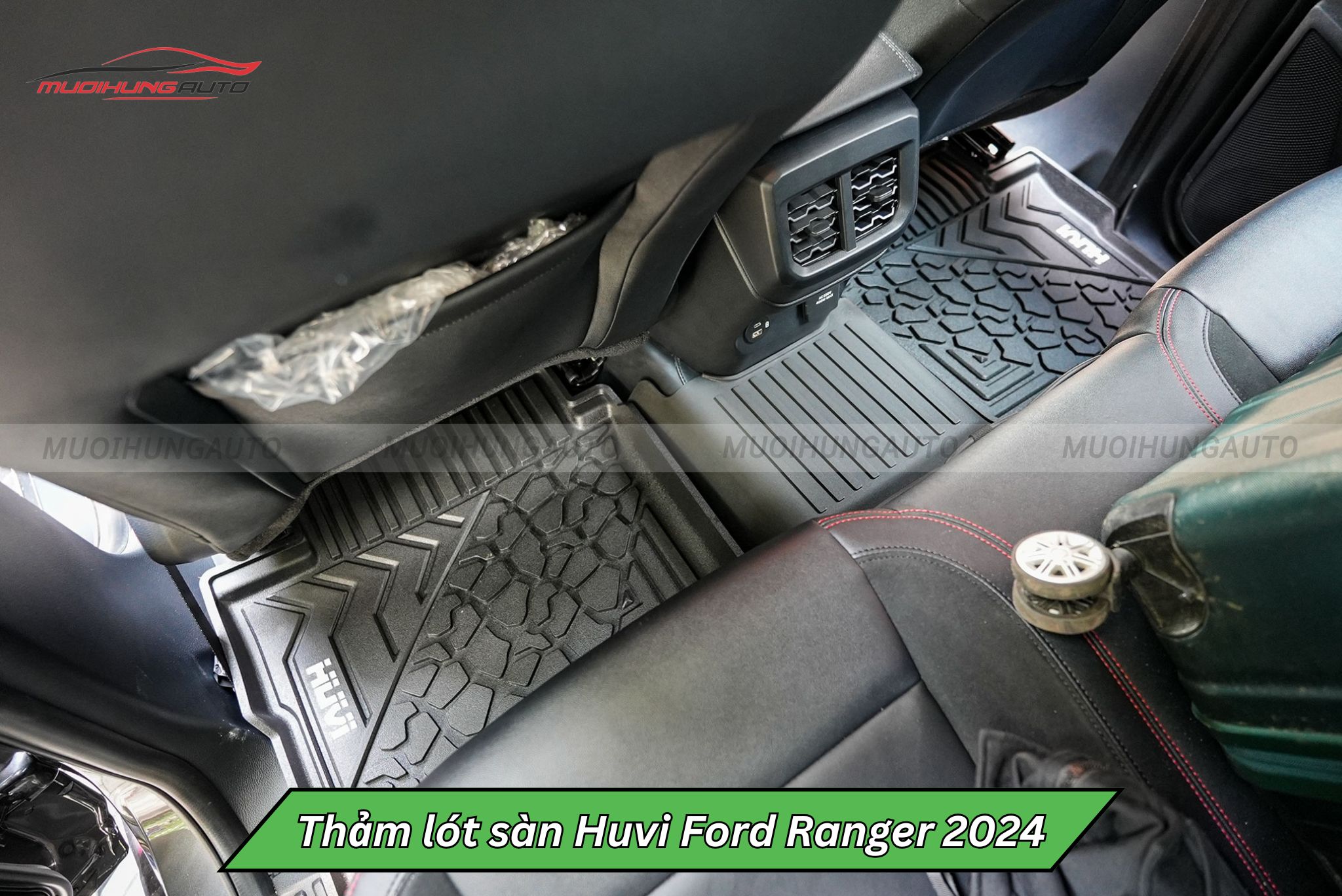 Thảm lót chân Huvi cho xe Ford Ranger 2024