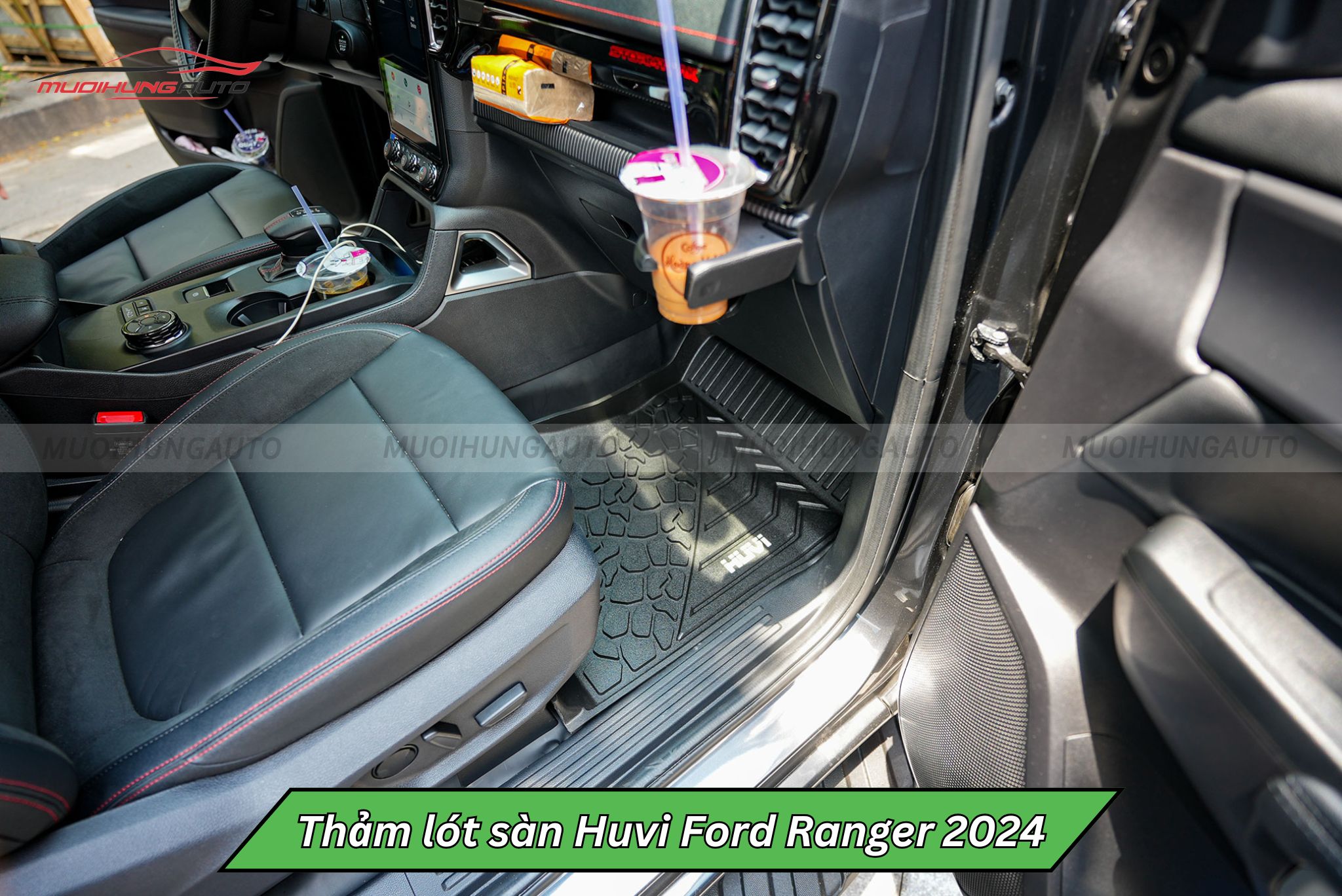 Thảm lót chân Huvi Ford Ranger 2024