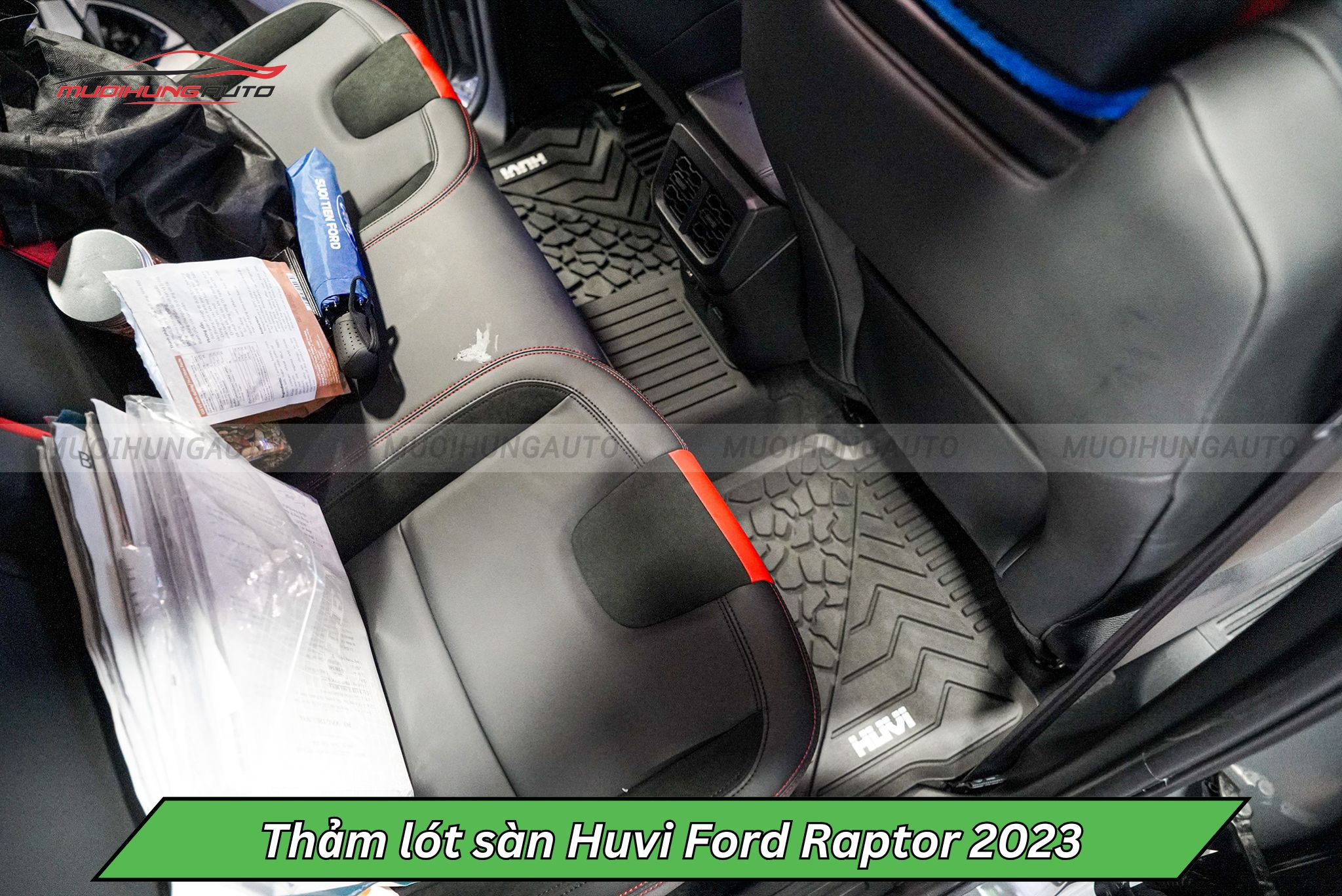 Thảm lót chân Huvi ô tô Ford Raptor 2023
