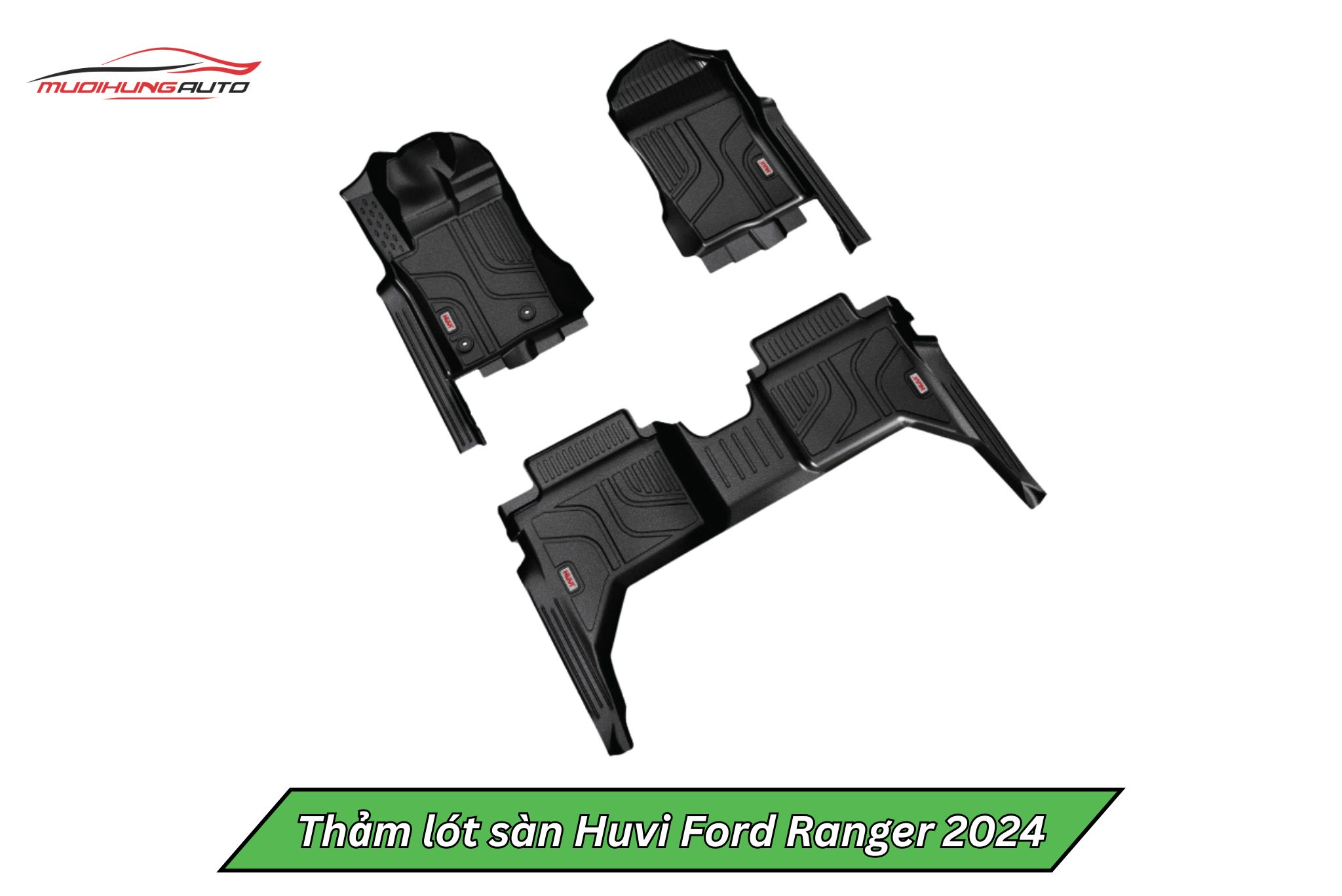 Thảm lót chân Huvi xe Ford Ranger 2024