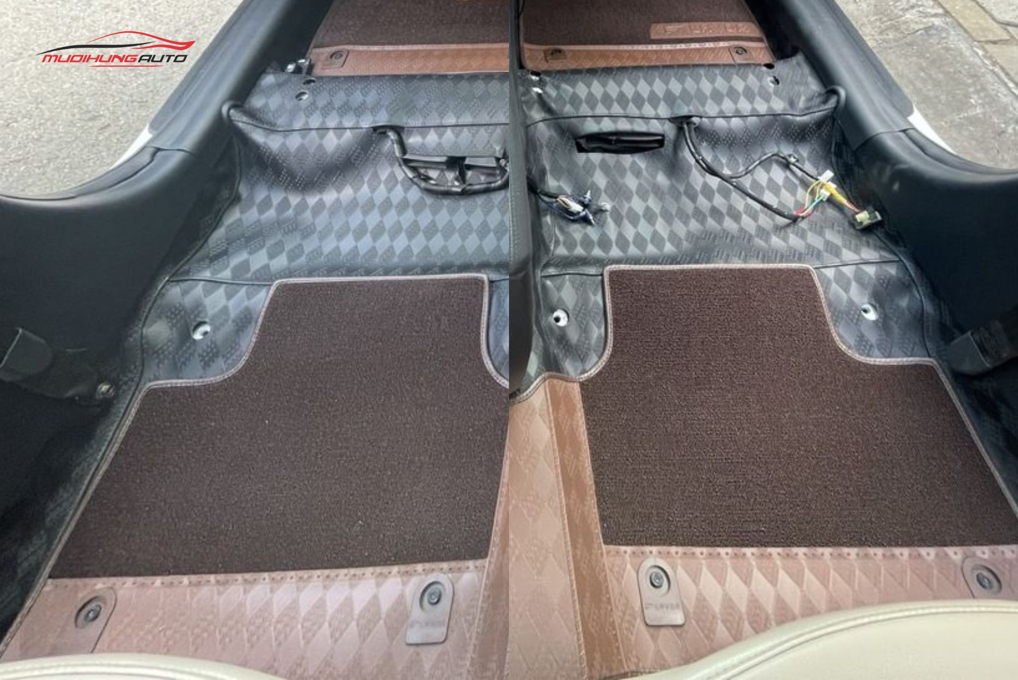 Thảm lót chân kết hợp bọc sàn Lavor cho xe Toyota Land Cruiser LC300