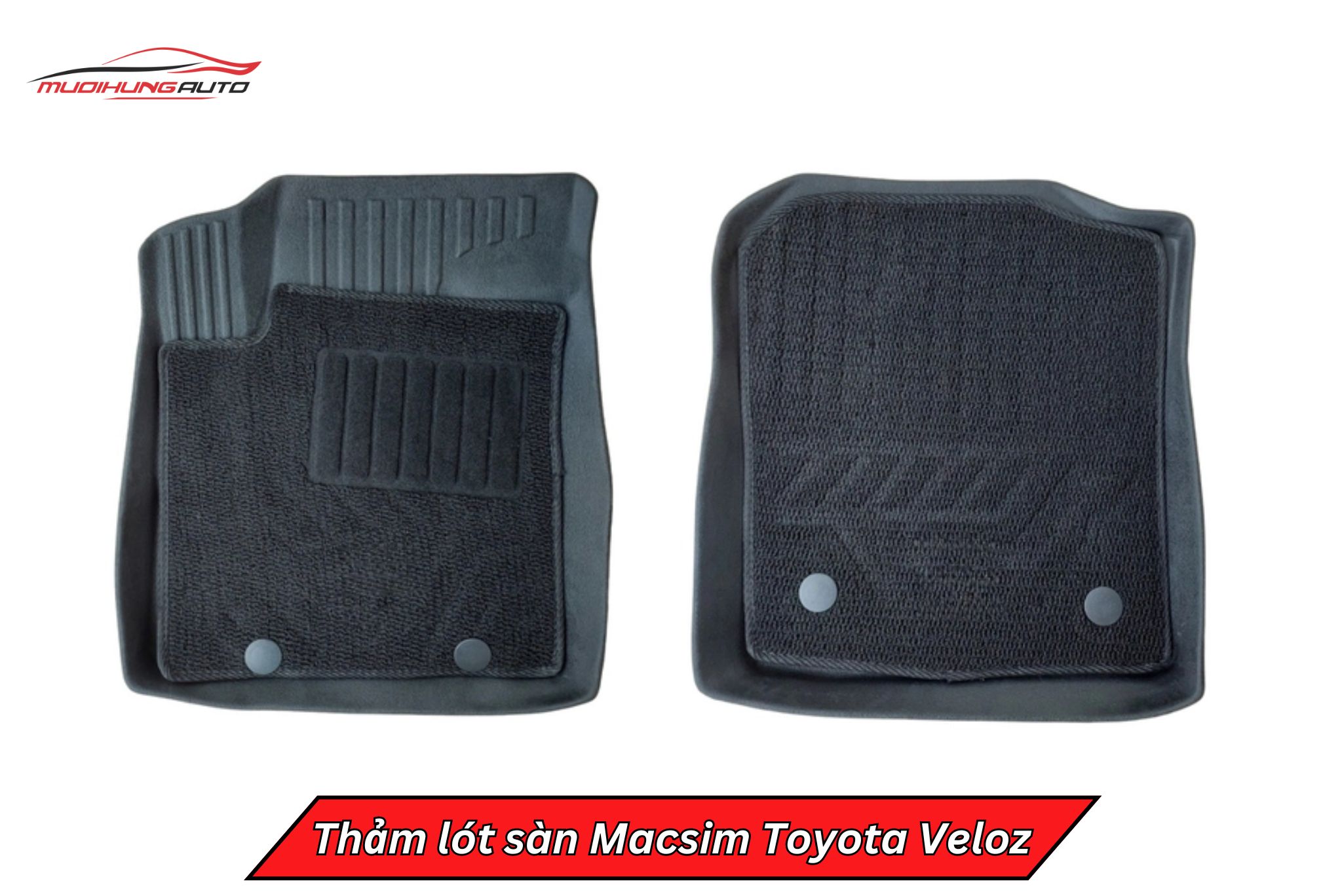 Thảm lót chân Macsim cho Toyota Veloz