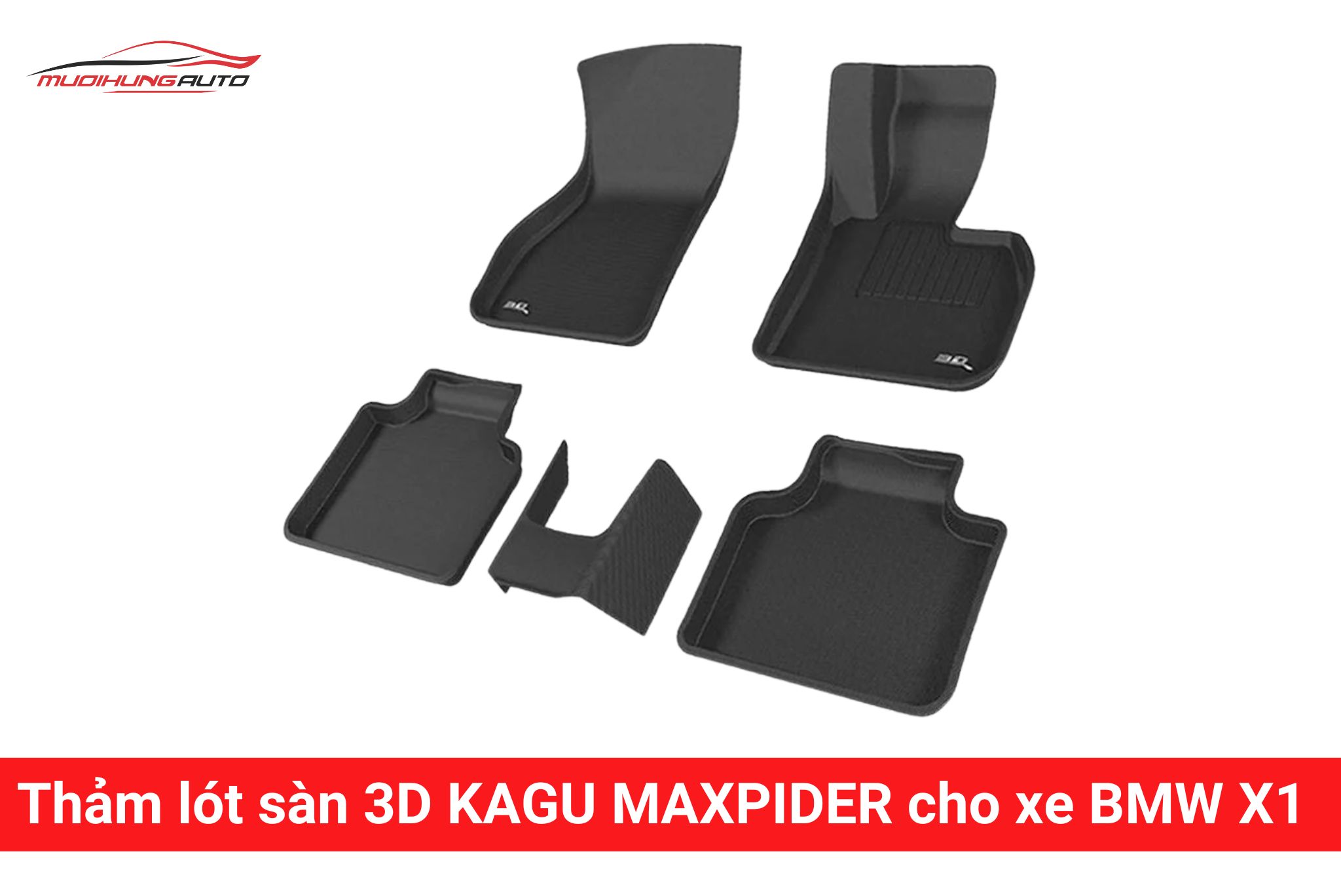 Thảm lót sàn 3D Kagu Maxpider cho xe BMW X1