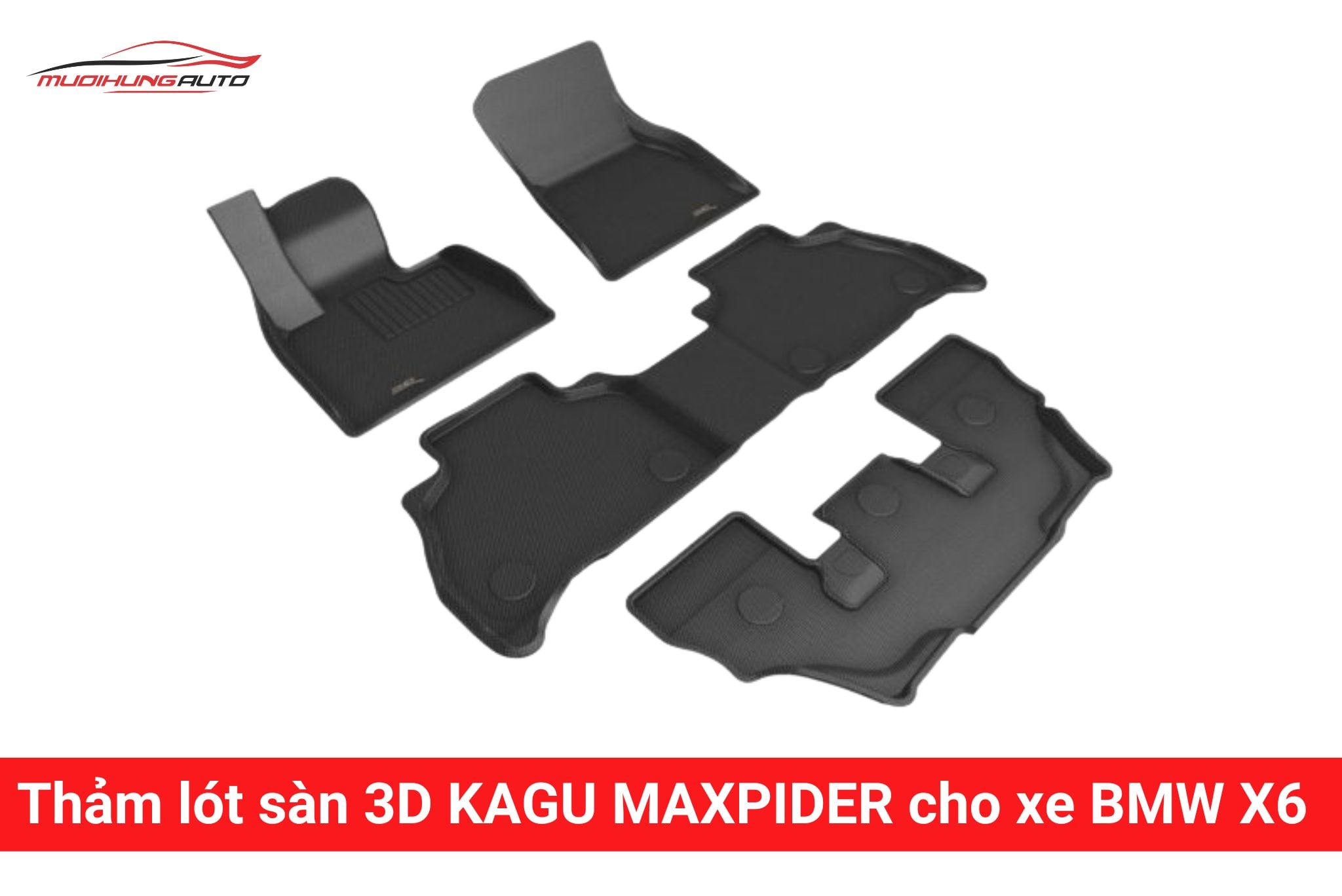 Thảm lót sàn 3D Kagu Maxpider cho xe BMW X7