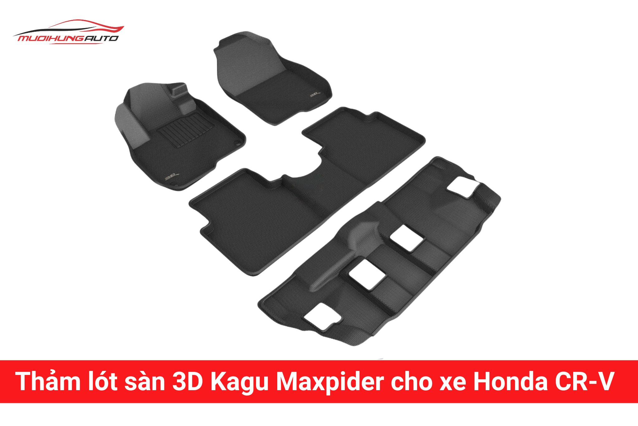 Thảm lót sàn 3D Kagu Maxpider cho xe Honda CR-V