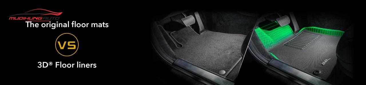 Thảm lót sàn 3D Kagu MAXpider cho xe Lexus RX350 2023