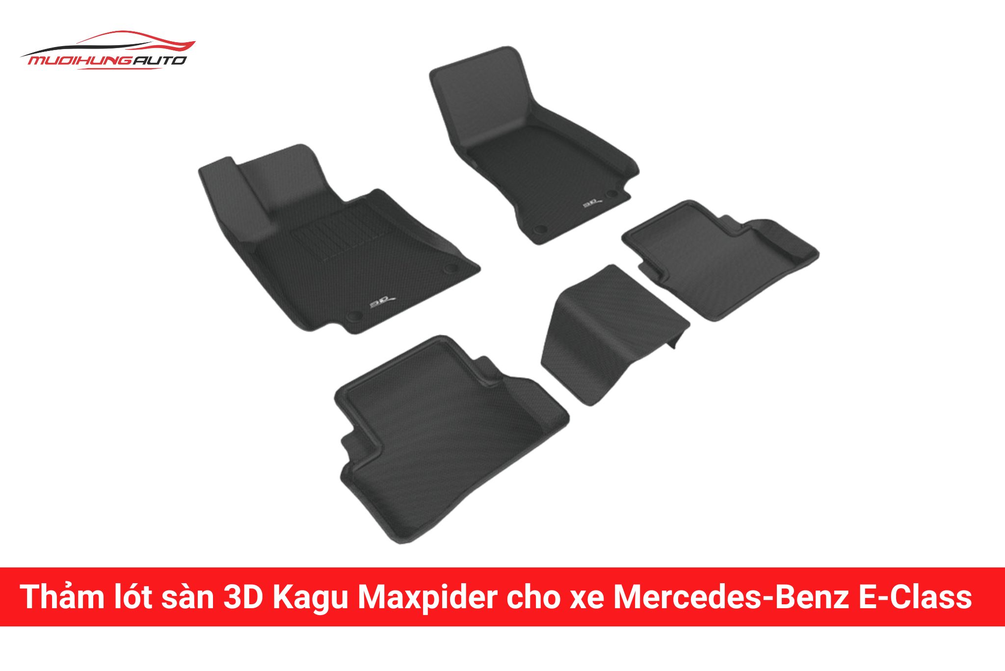 Thảm lót sàn 3D KAGU Maxpider cho xe Mercedes-Benz E‑Class