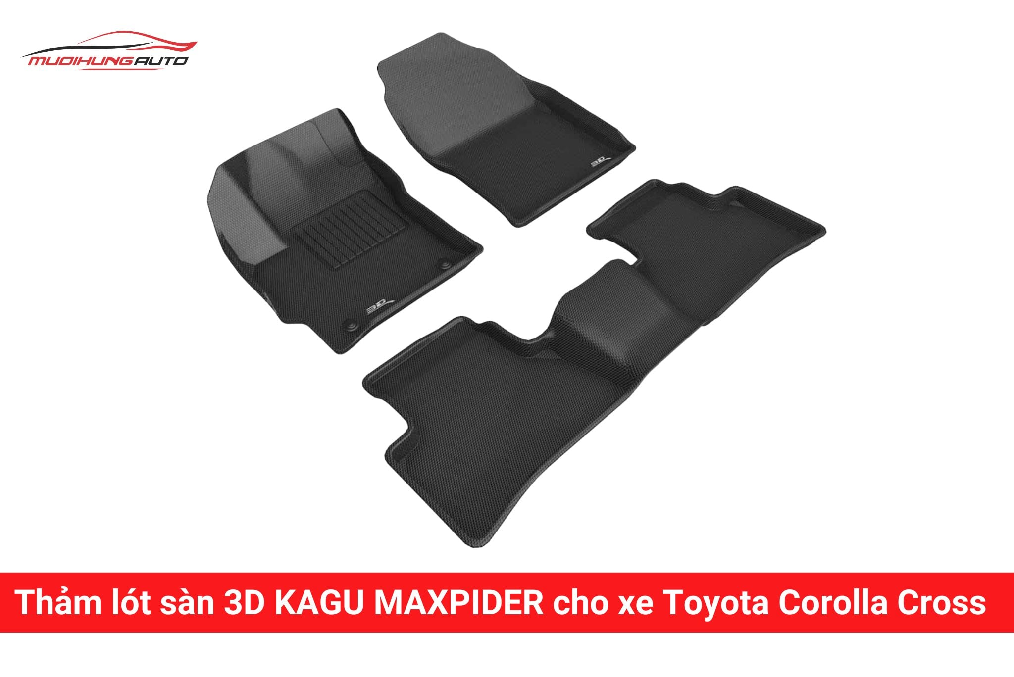 Thảm lót sàn 3D Kagu Maxpider cho xe Toyota Corolla Cross