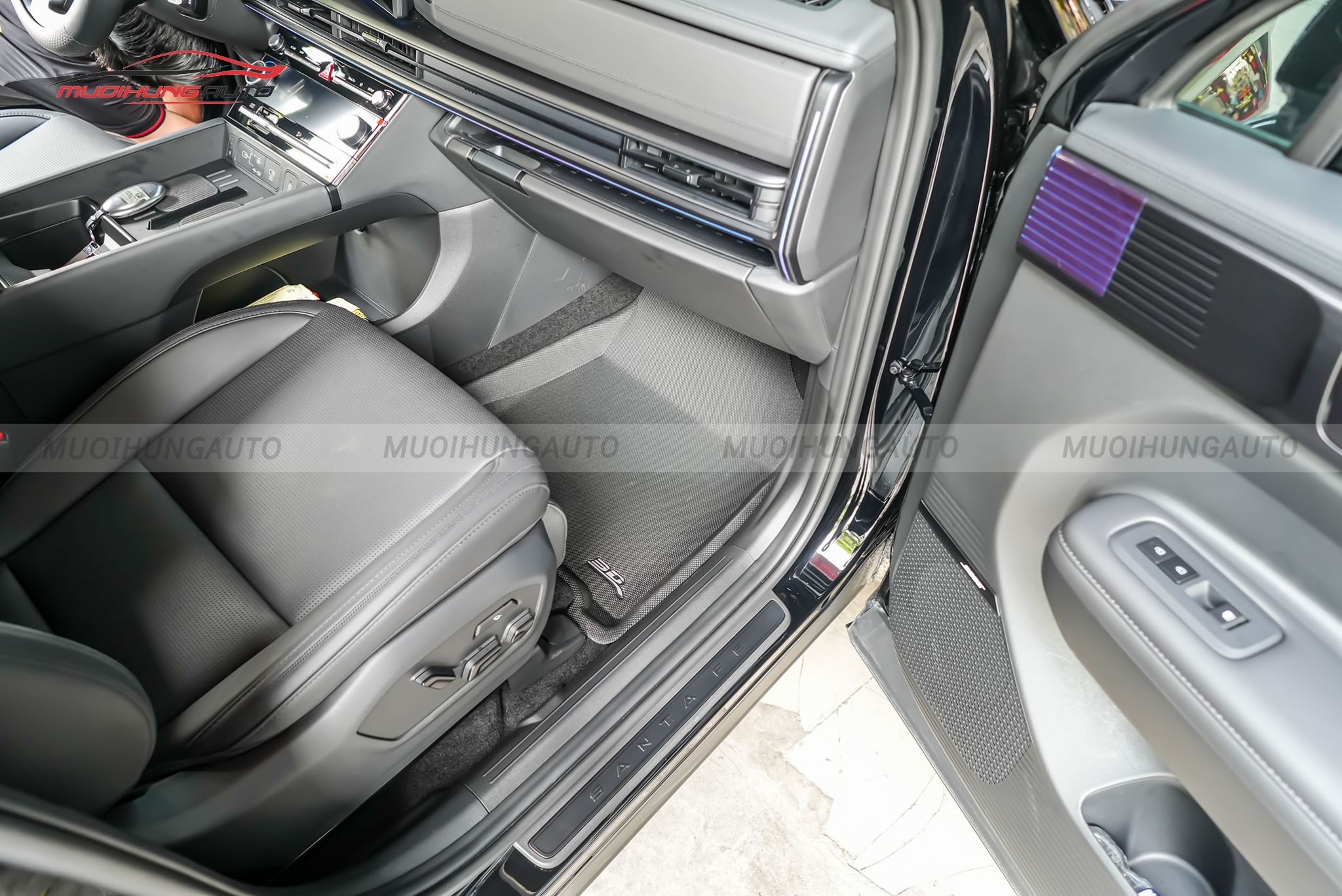 Thảm lót sàn 3D Kagu Maxpider Hyundai Santafe 2025