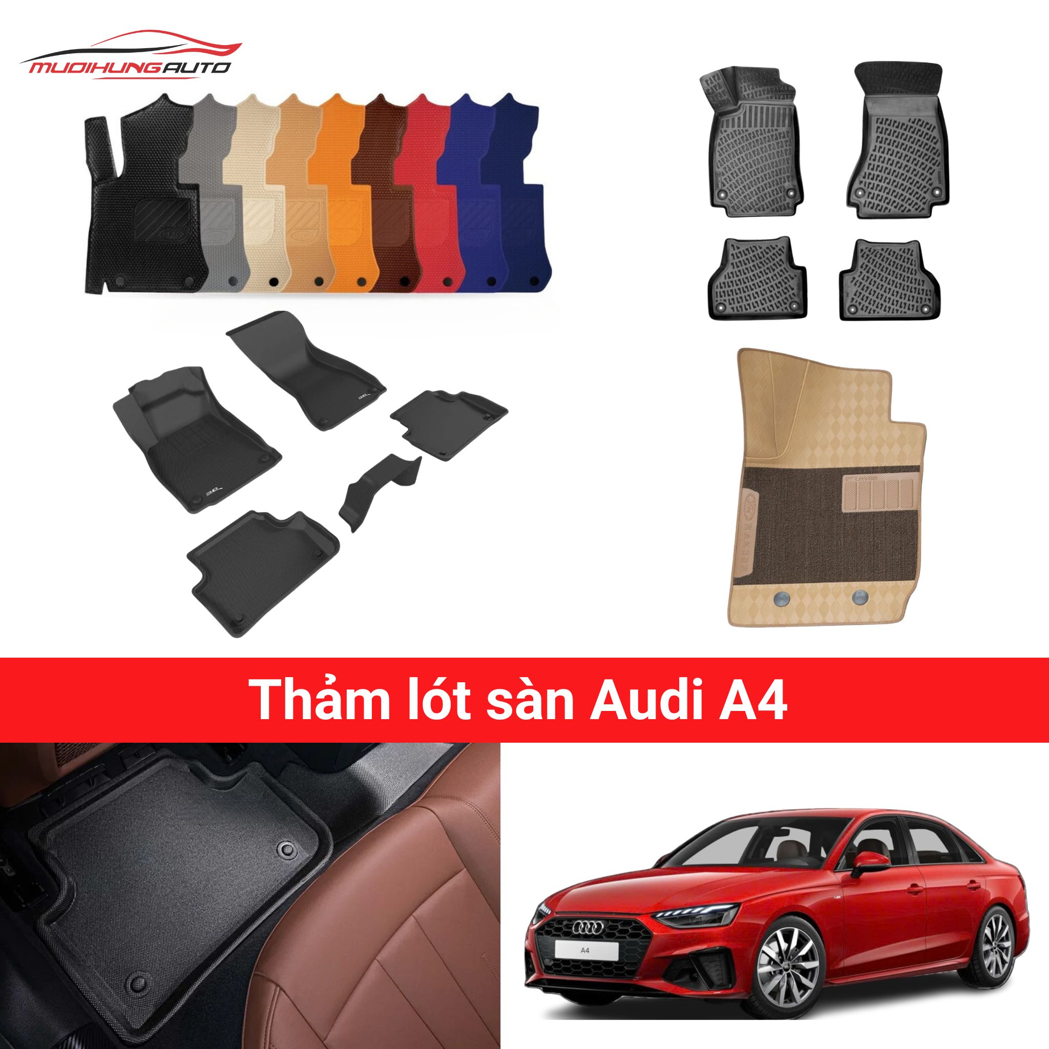 Thảm lót sàn Audi A4