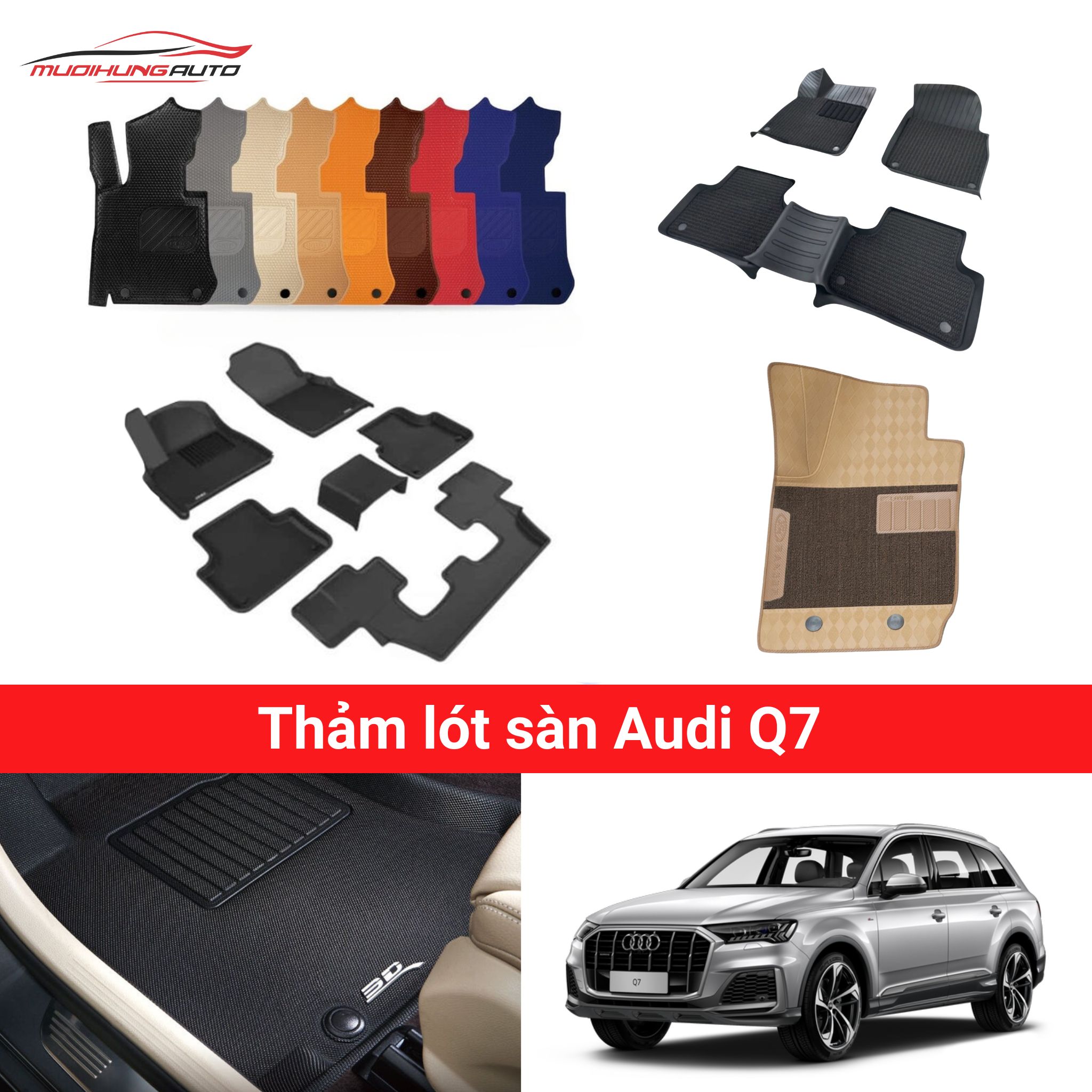 Thảm lót sàn Audi Q7