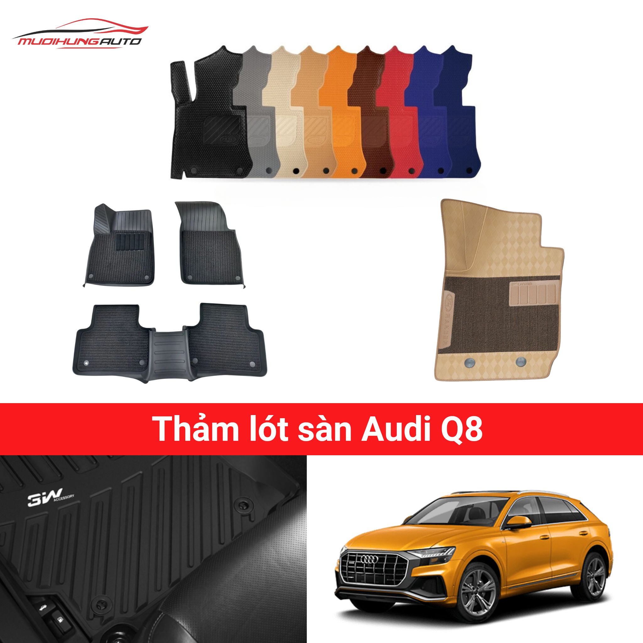 Thảm lót sàn Audi Q8