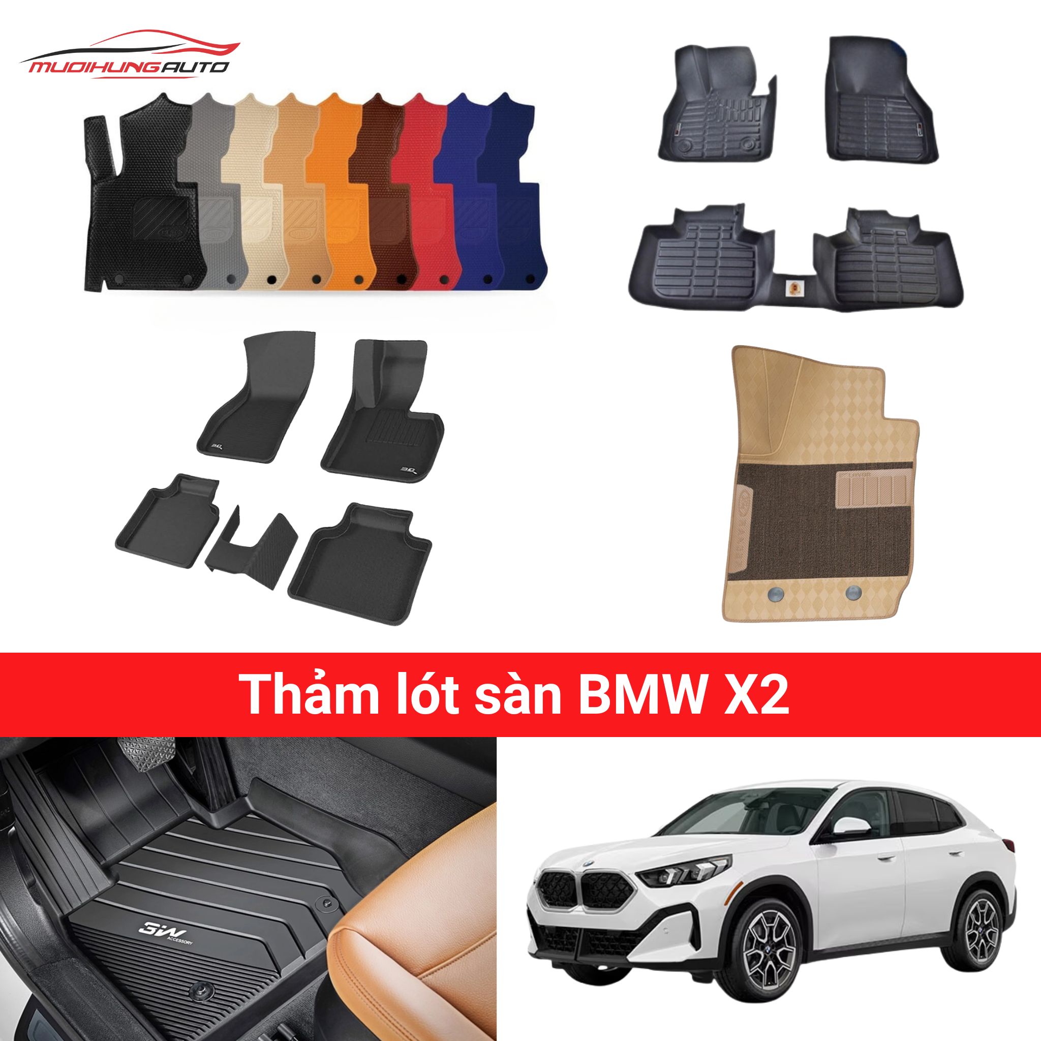 Thảm lót sàn BMW X2