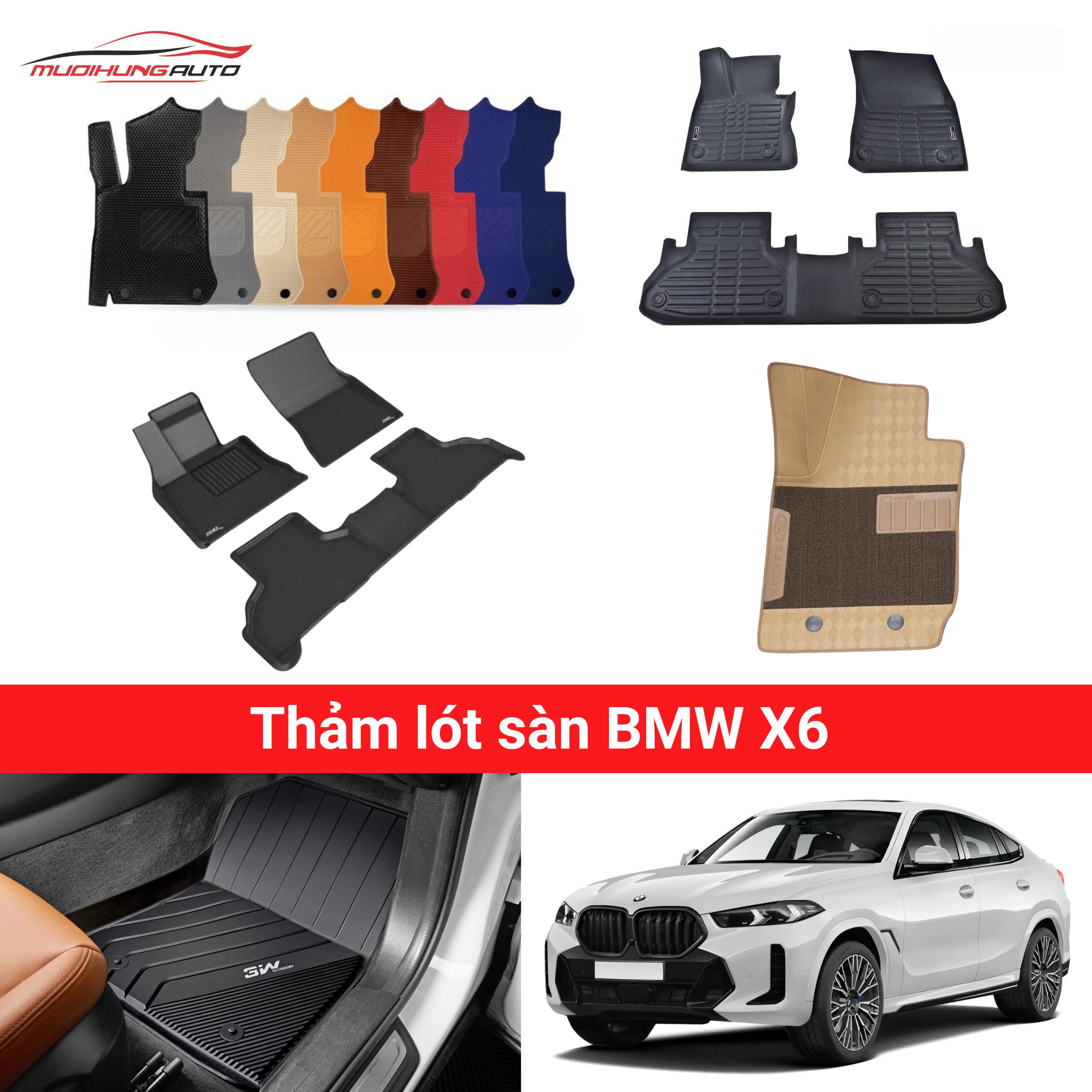 Thảm lót sàn BMW X6