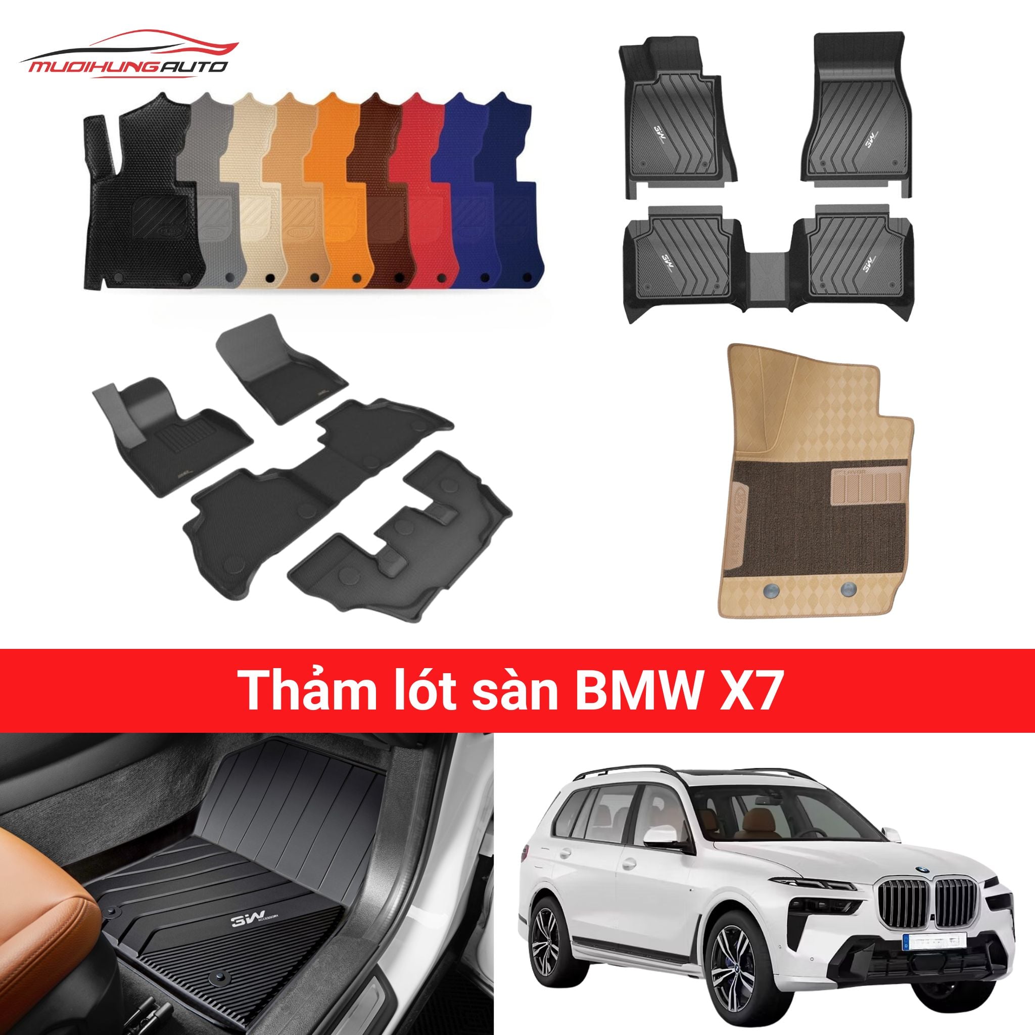 Thảm lót sàn BMW X7