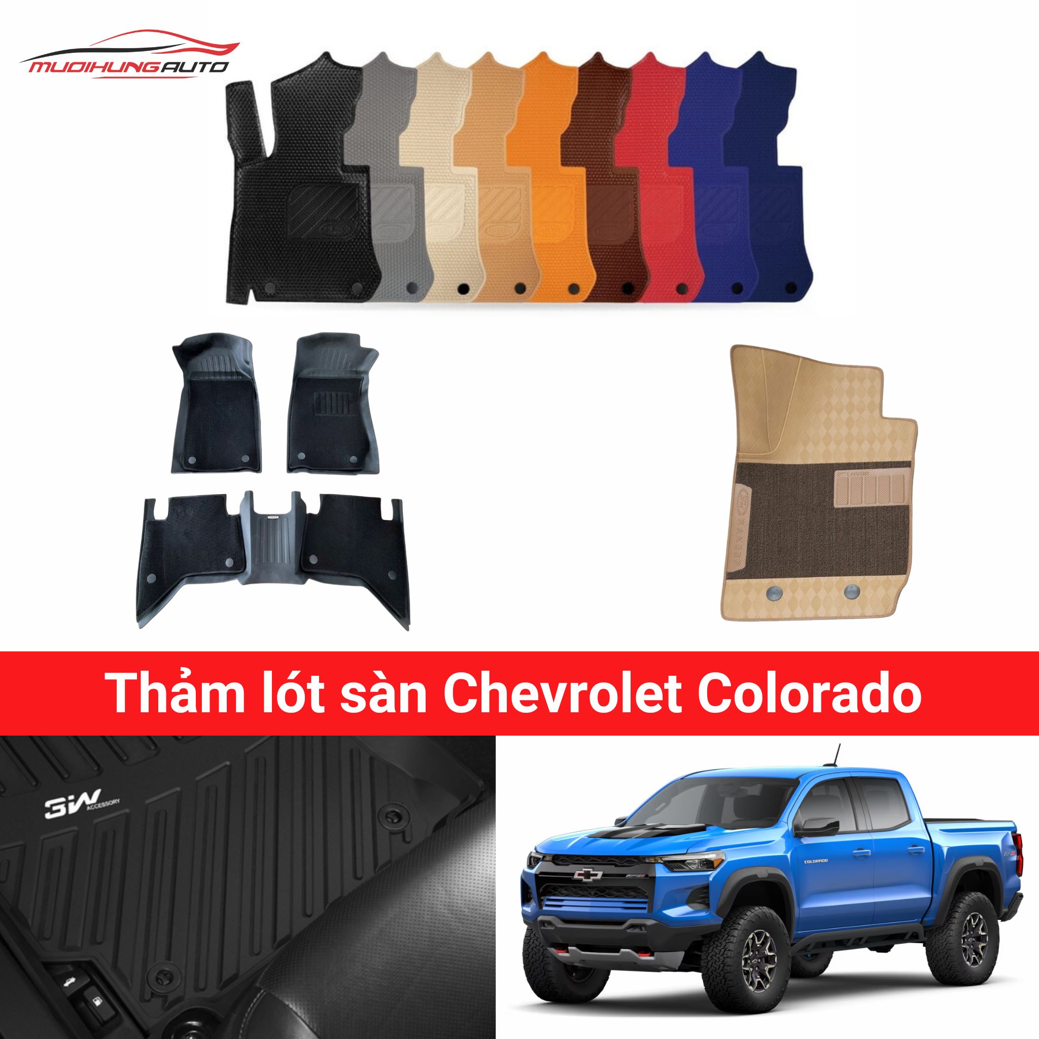 Thảm lót sàn Chevrolet Colorado