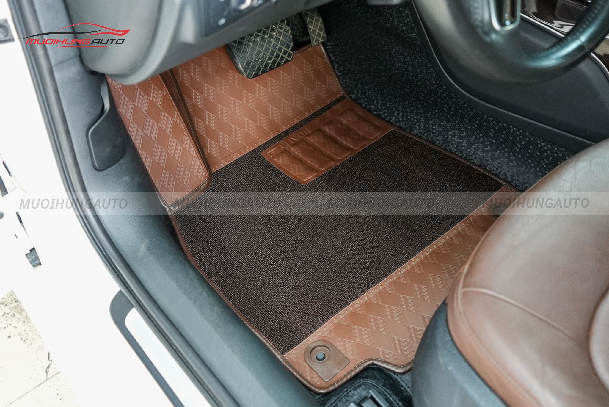 Thảm lót sàn cho ô tô Vinfast Minio Green