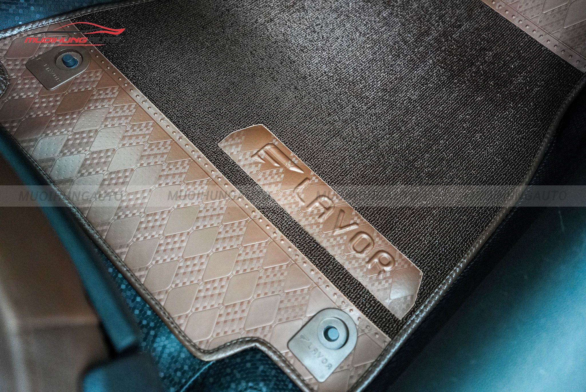 Thảm lót sàn cho Vinfast Minio Green