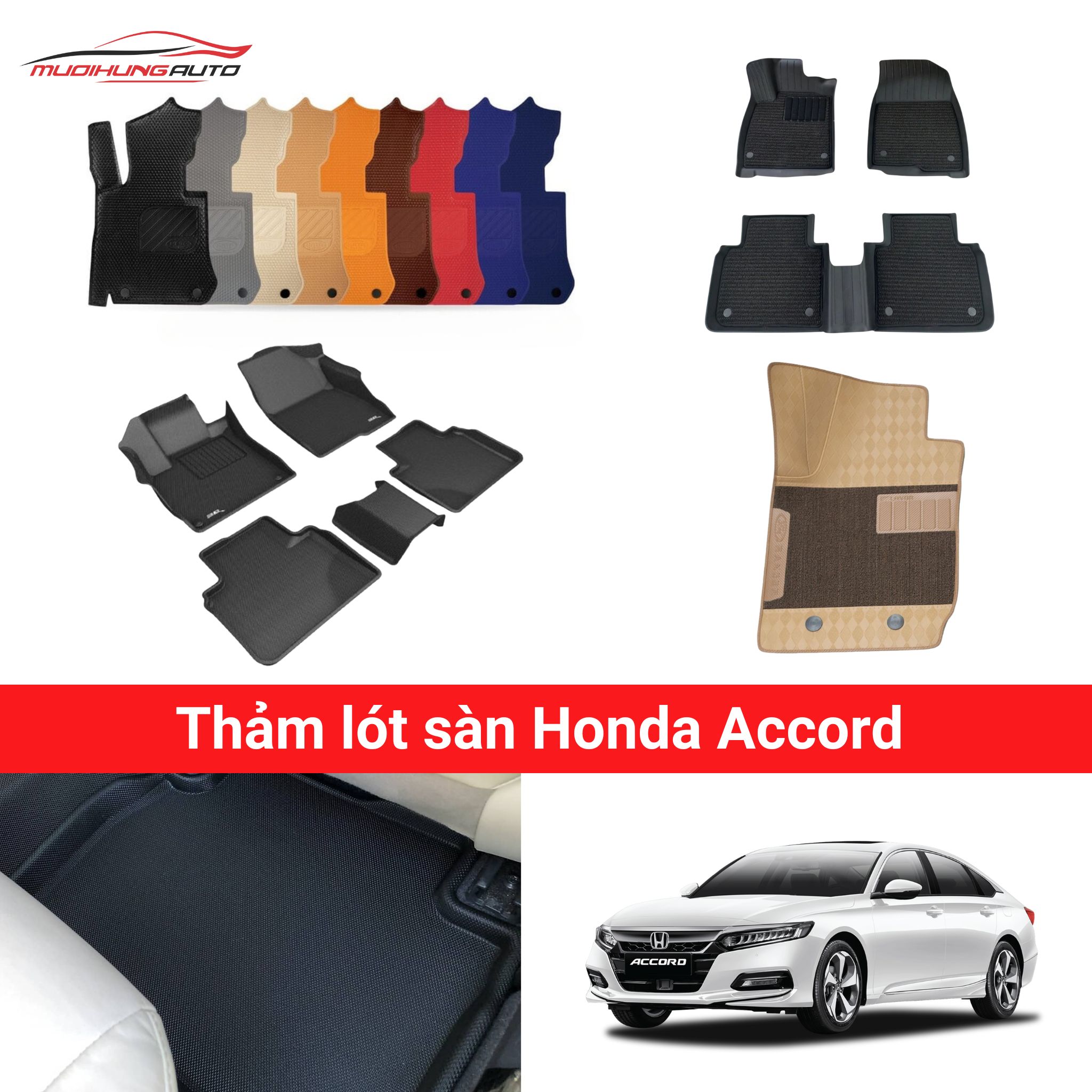 Thảm lót sàn Honda Accord
