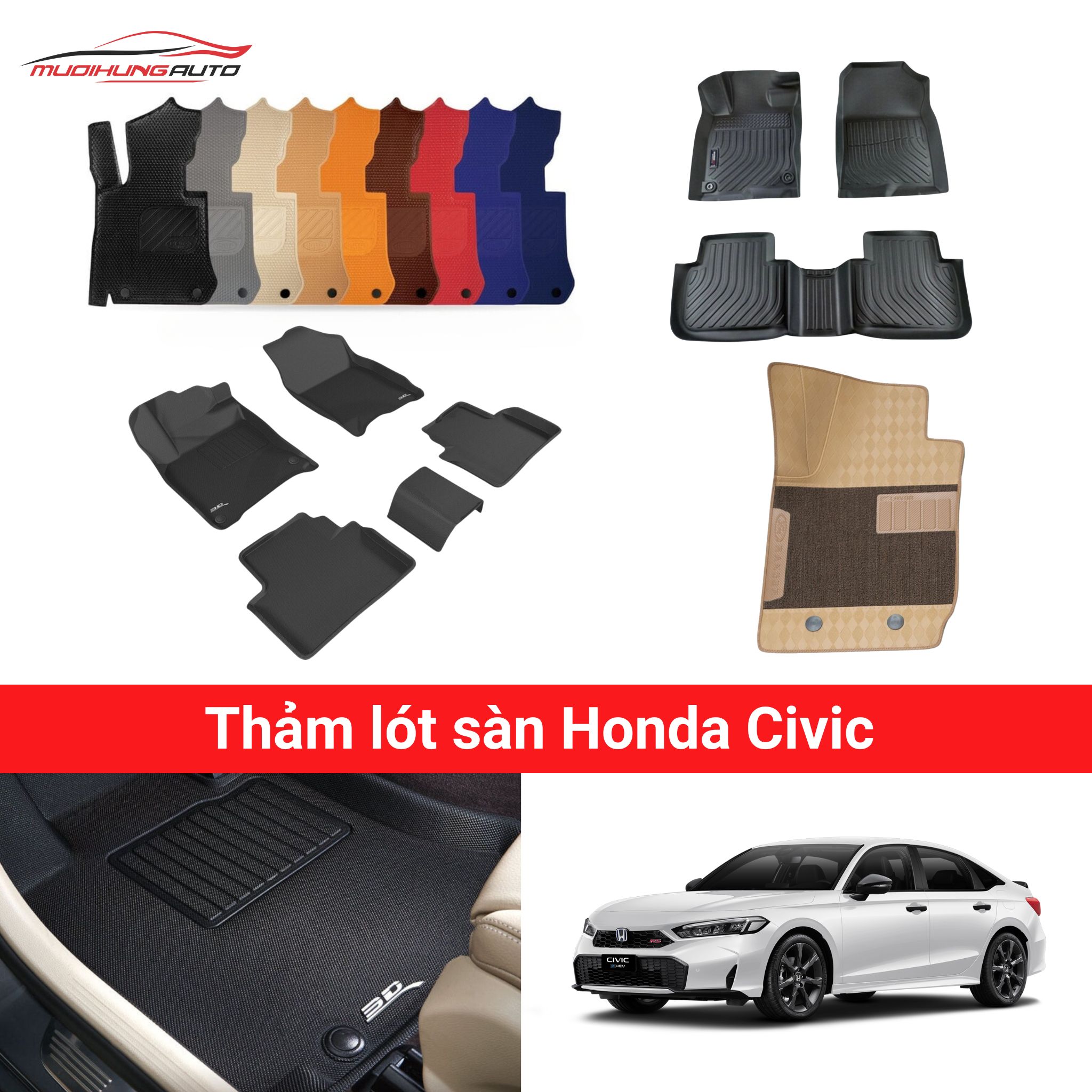 Thảm lót sàn Honda Civic