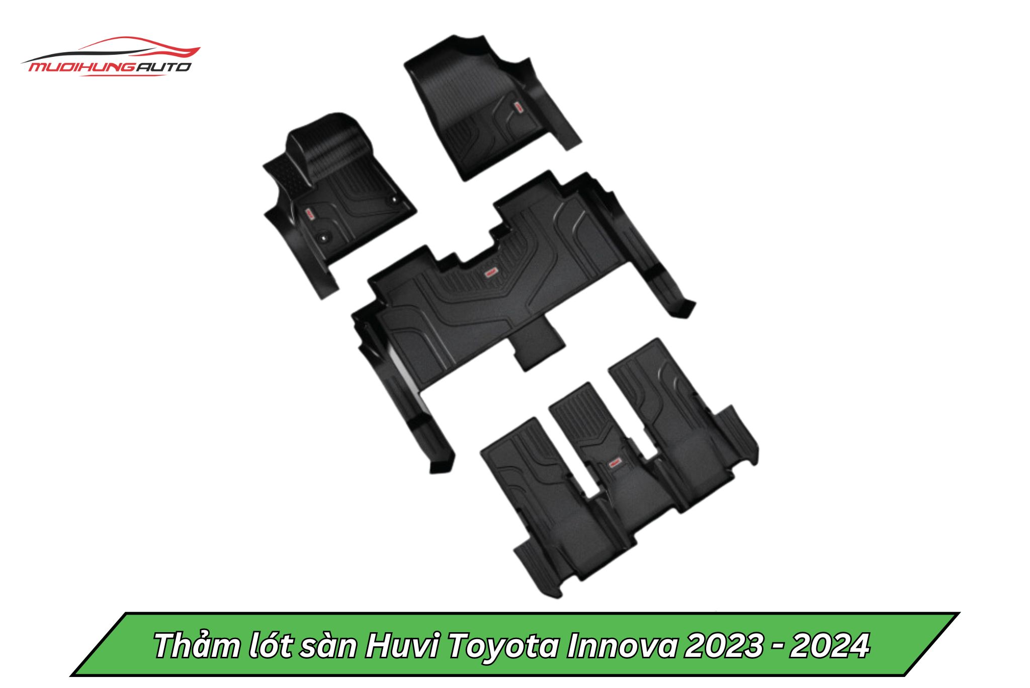Thảm lót sàn Huvi cho ô tô Toyota Innova 2023 - 2024