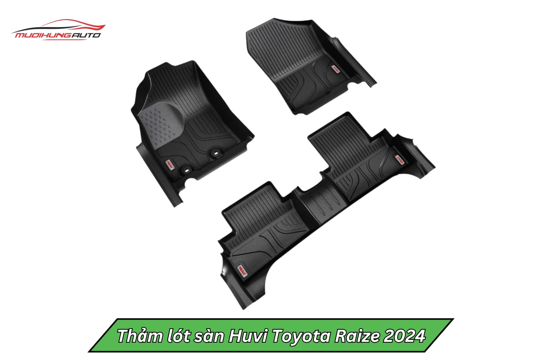Thảm lót sàn Huvi cho Toyota Raize 2024