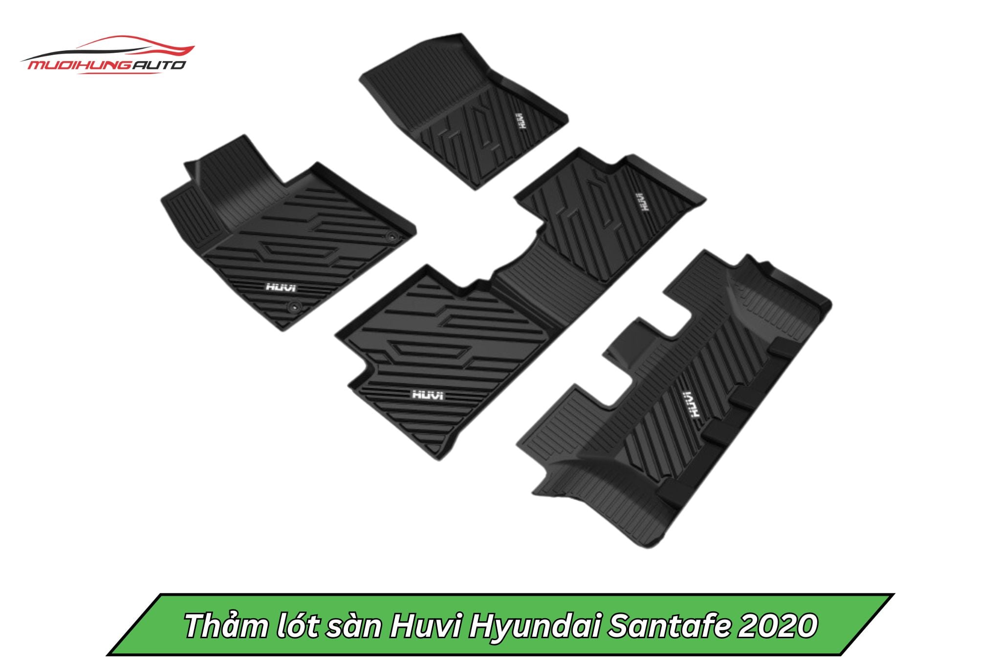 Thảm lót sàn Huvi cho xe Hyundai Santafe 2020
