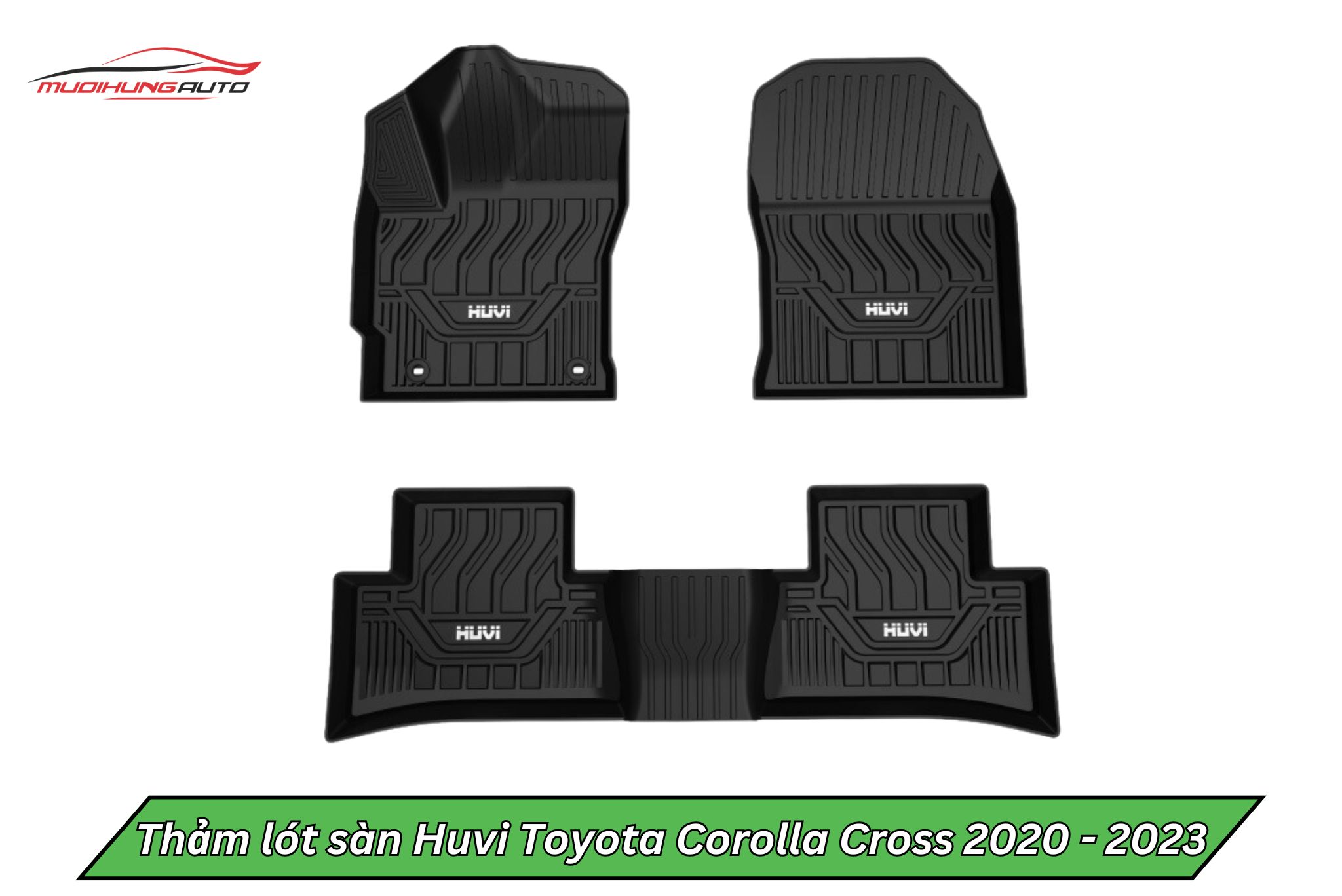 Thảm lót sàn Huvi ô tô Toyota Corolla Cross 2020 - 2023