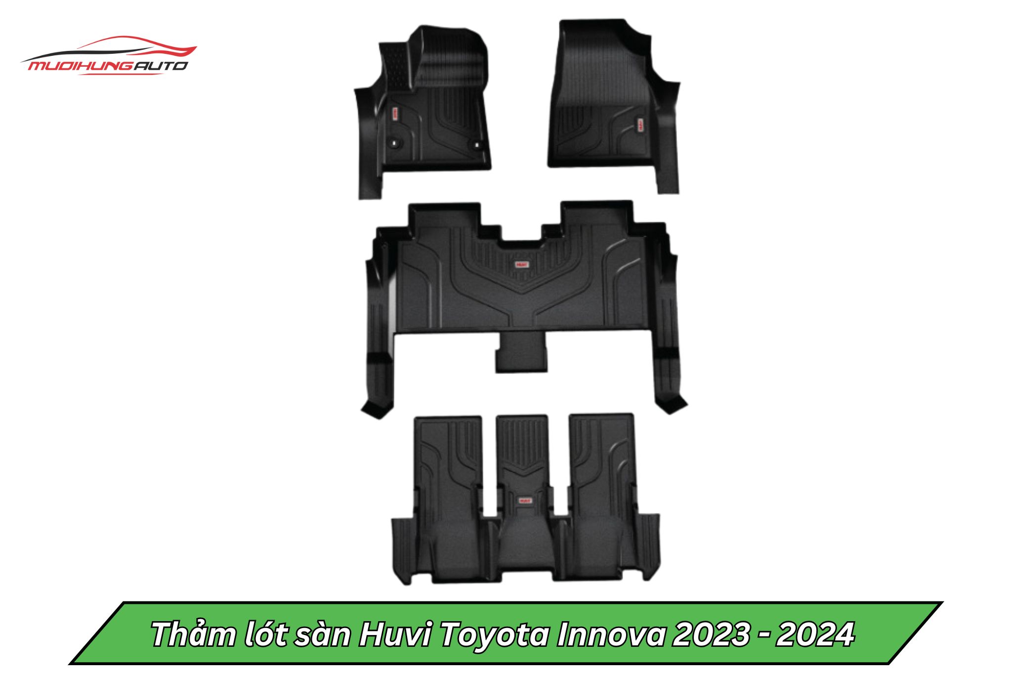 Thảm lót sàn Huvi ô tô Toyota Innova 2023 - 2024