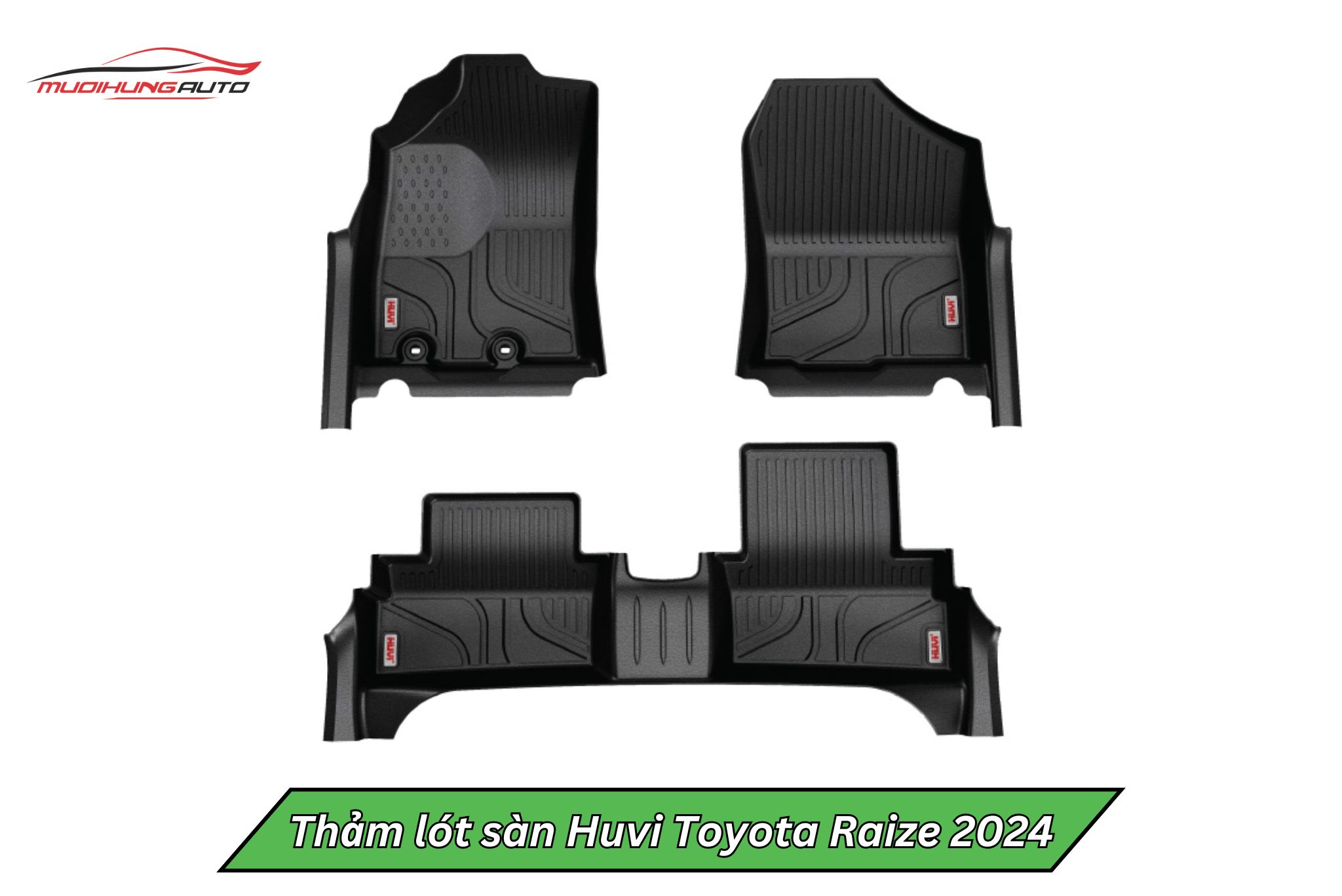 Thảm lót sàn Huvi ô tô Toyota Raize 2024