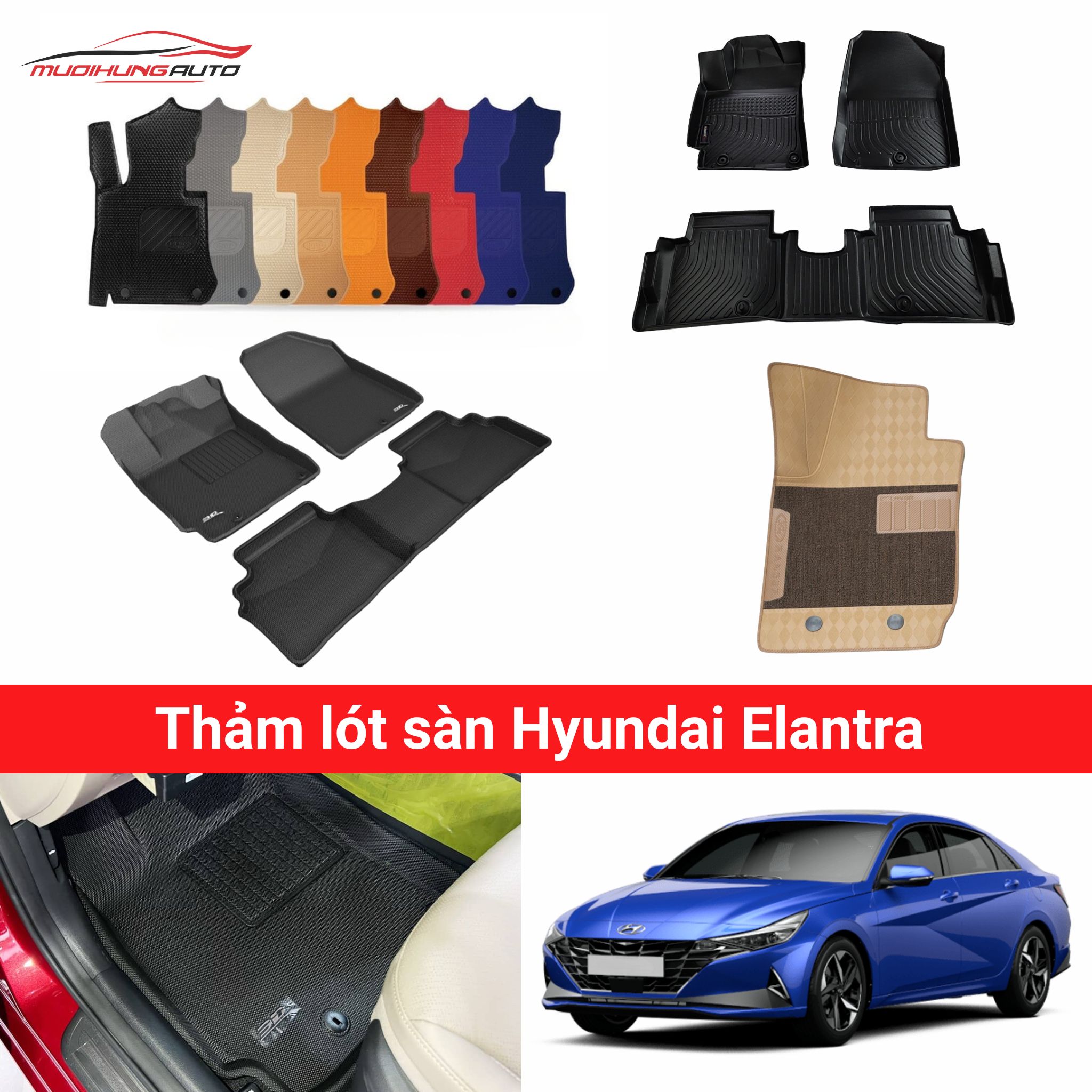 Thảm lót sàn Hyundai Elantra