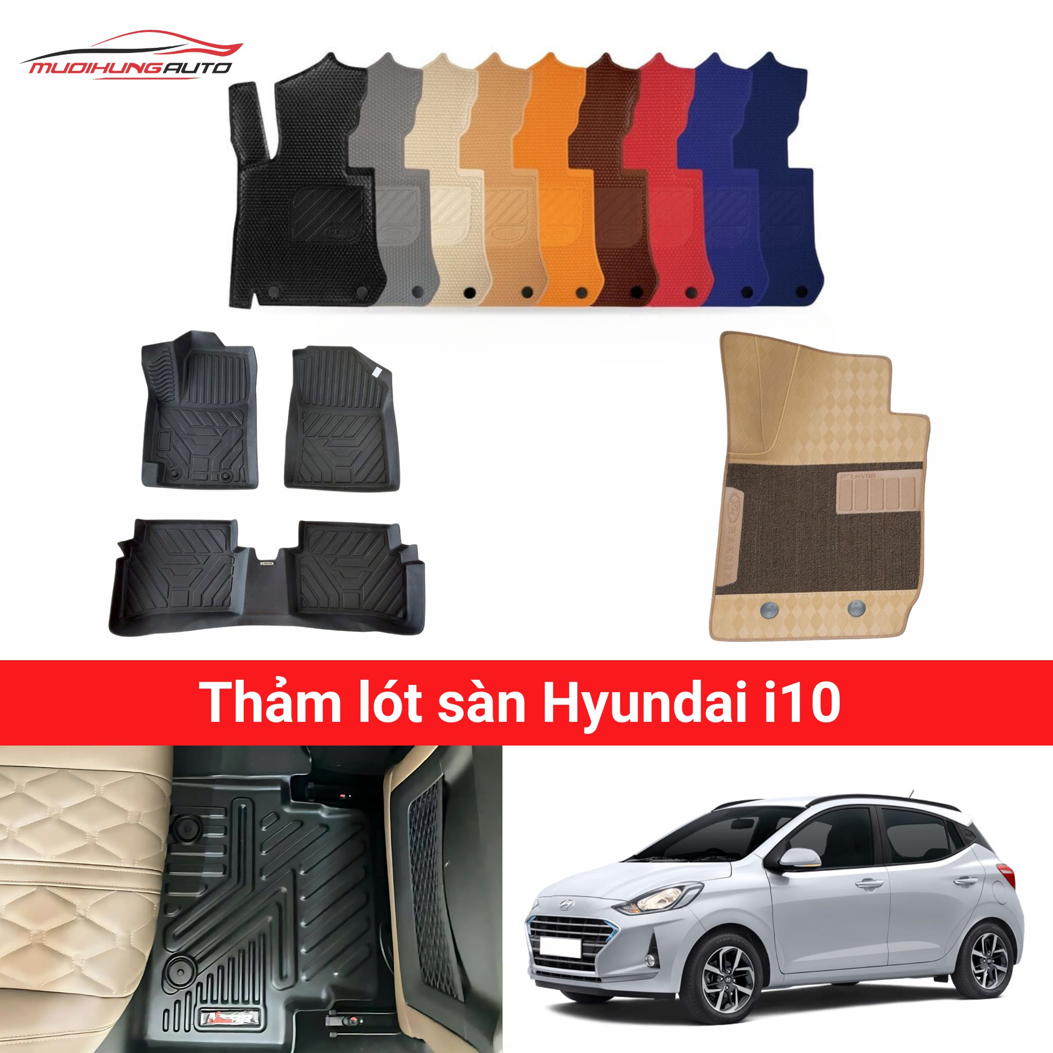 Thảm lót sàn Hyundai i10