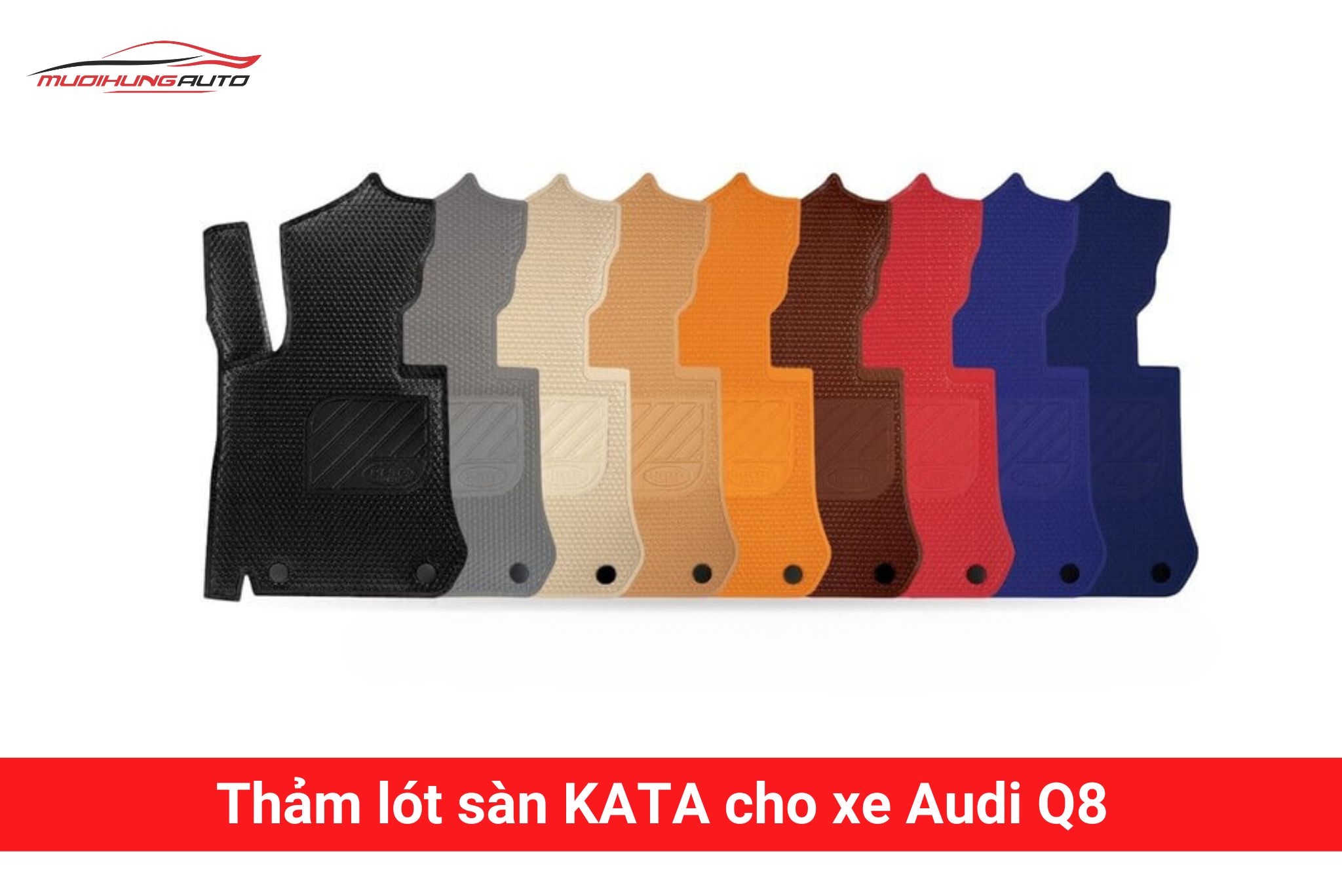 Thảm lót sàn KATA cho xe Audi Q8