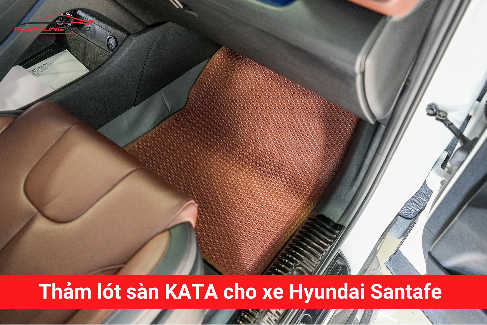 Thảm lót sàn Kata cho xe Hyundai Santafe