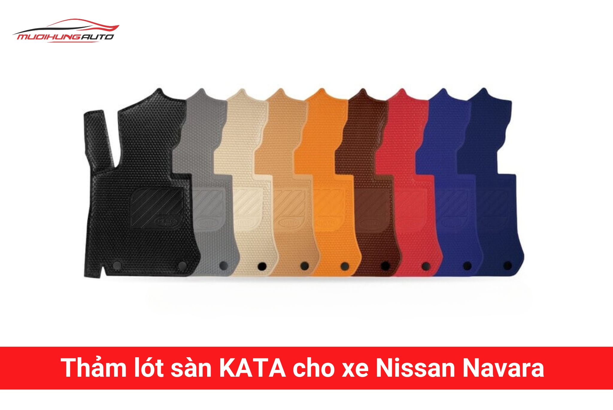 Thảm lót sàn KATA cho xe Nissan Navara
