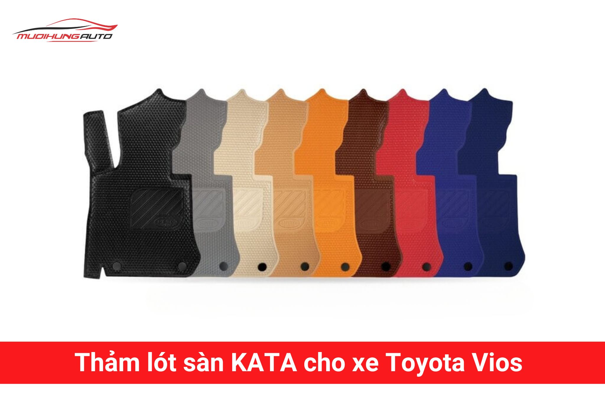 Thảm lót sàn KATA cho xe Toyota Vios