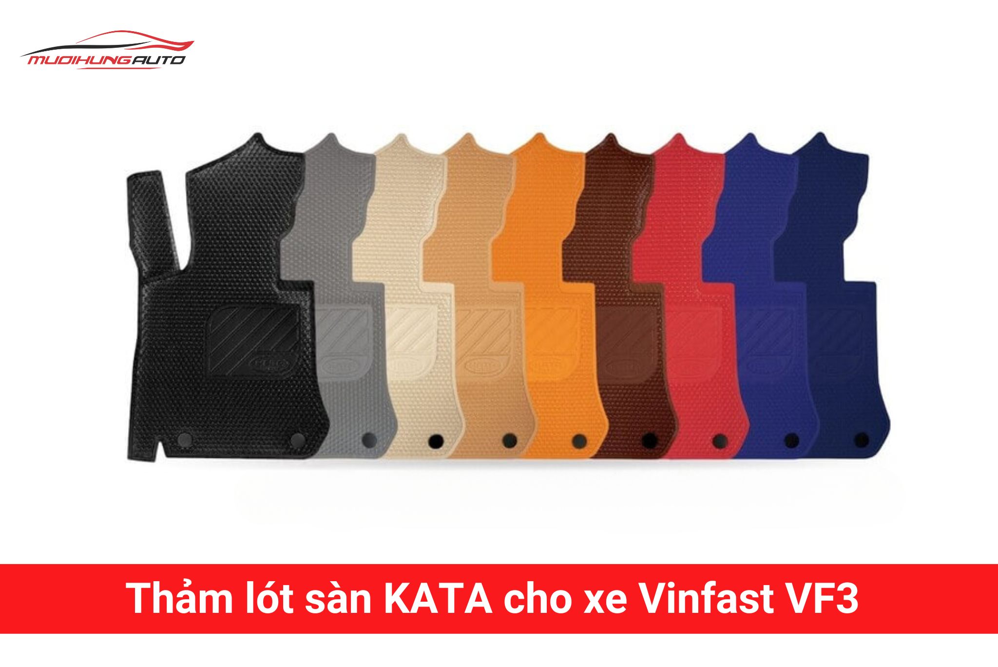 Thảm lót sàn KATA cho xe Vinfast VF3