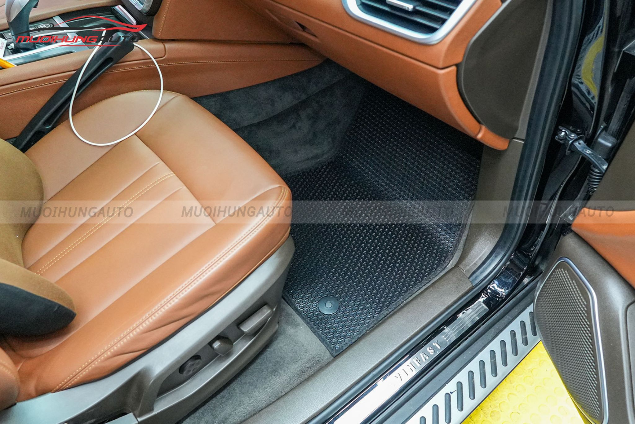 Thảm lót sàn Kata xe Vinfast Minio Green