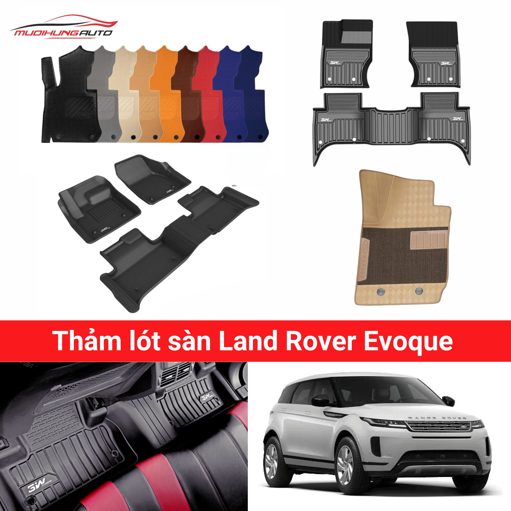 Thảm lót sàn Land Rover Evoque