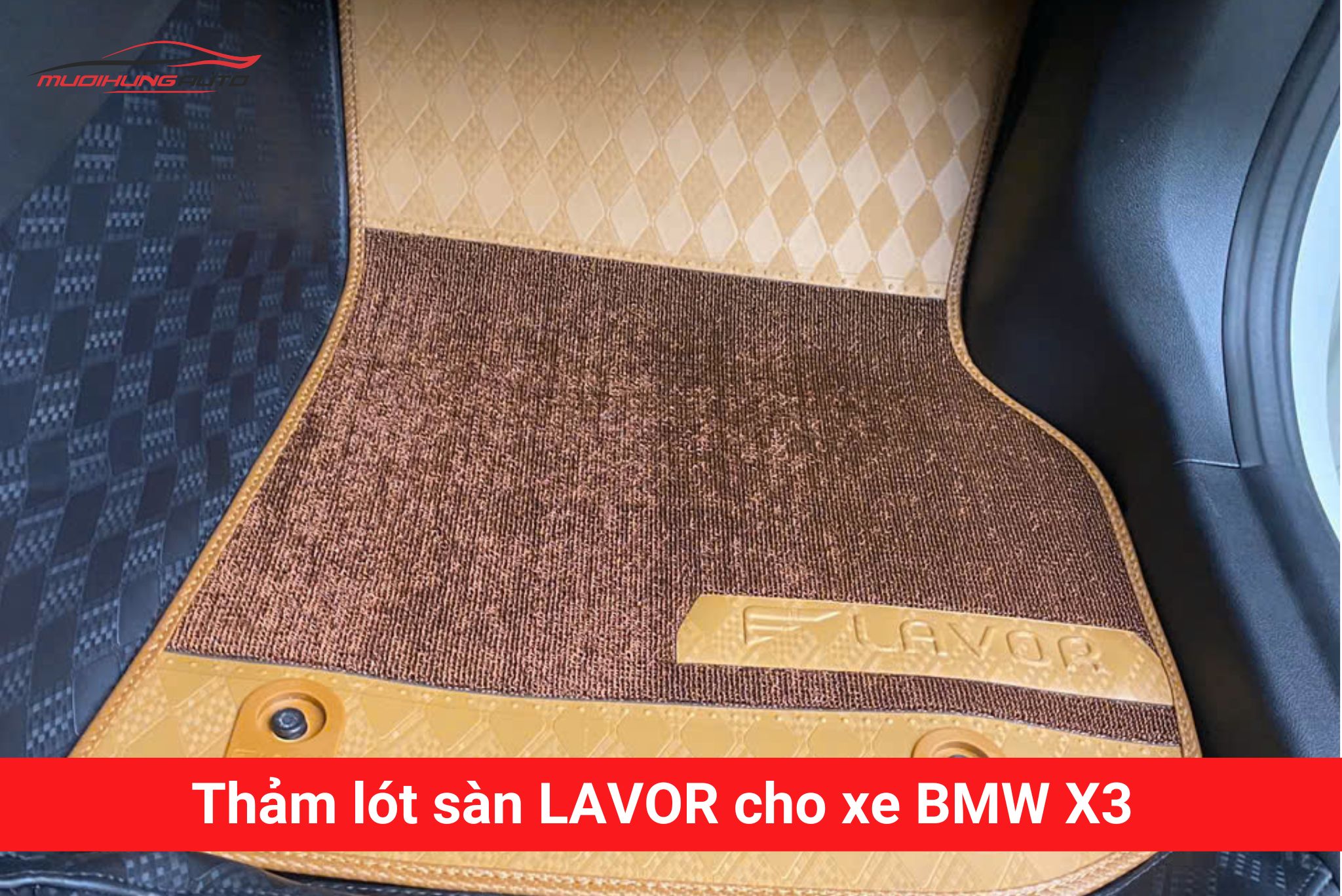 Thảm lót sàn Lavor cho xe BMW X3