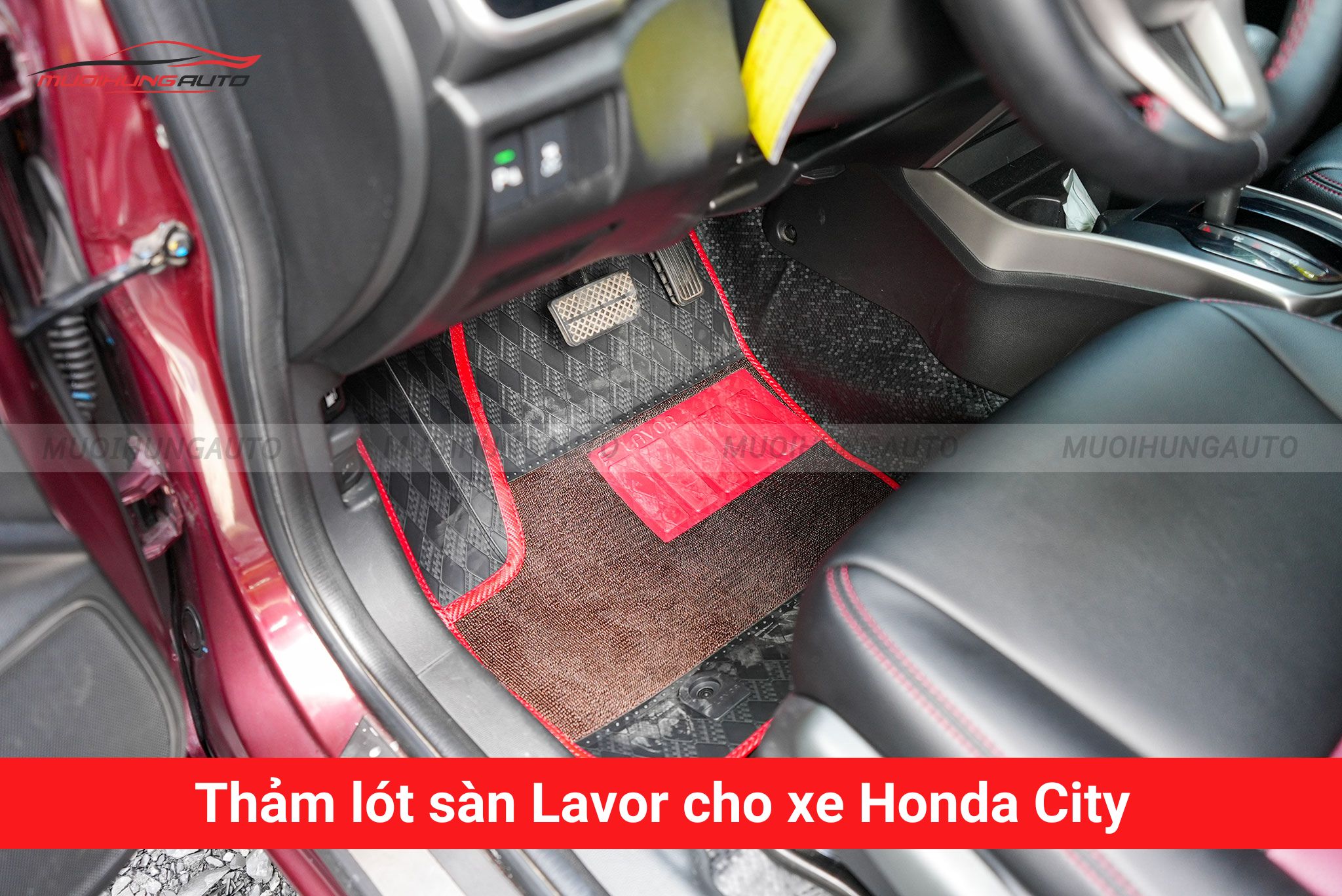 Thảm lót sàn Lavor cho xe Honda City