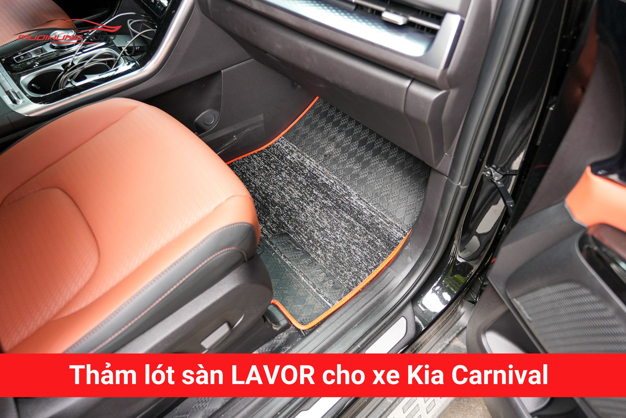 Thảm lót sàn Lavor cho xe Kia Carnival
